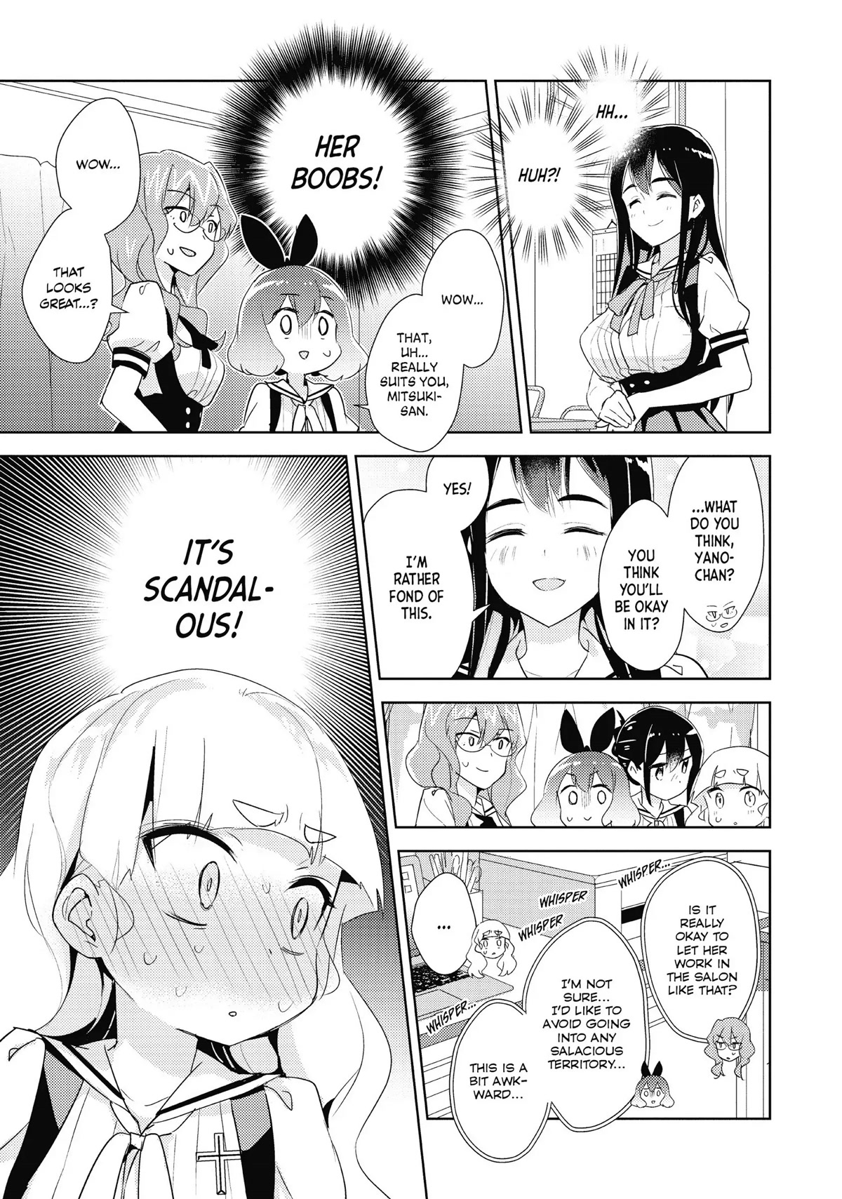Watashi no Yuri wa Oshigoto desu! chapter 21 page 7