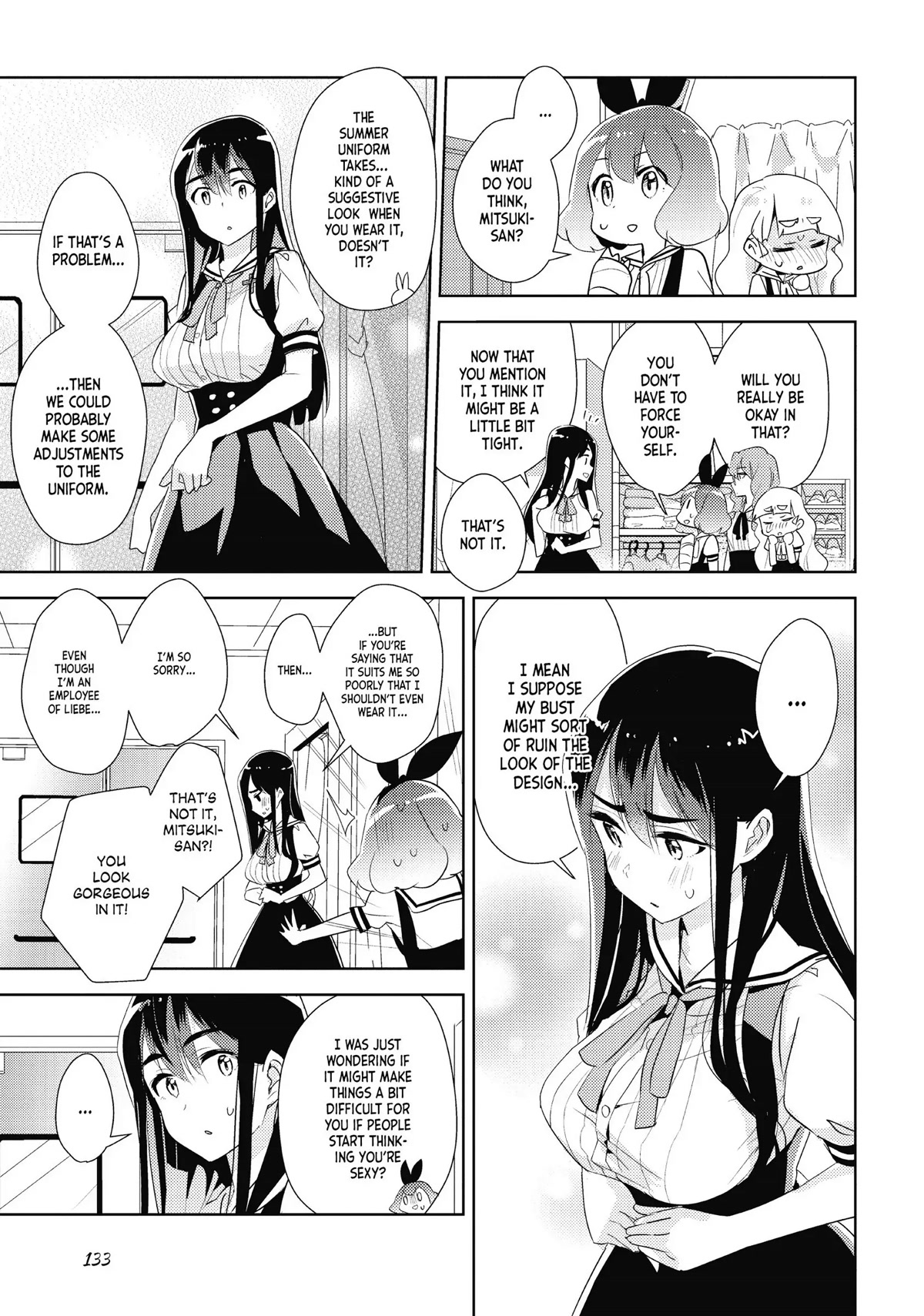 Watashi no Yuri wa Oshigoto desu! chapter 21 page 9