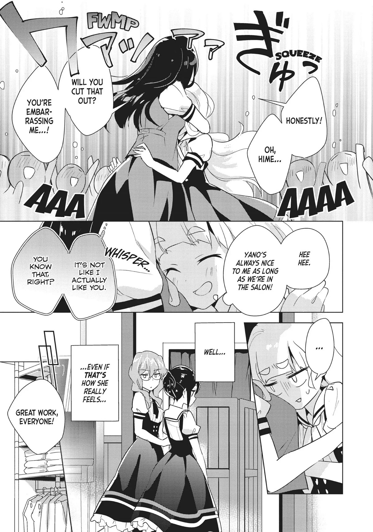 Watashi no Yuri wa Oshigoto desu! chapter 22 page 27