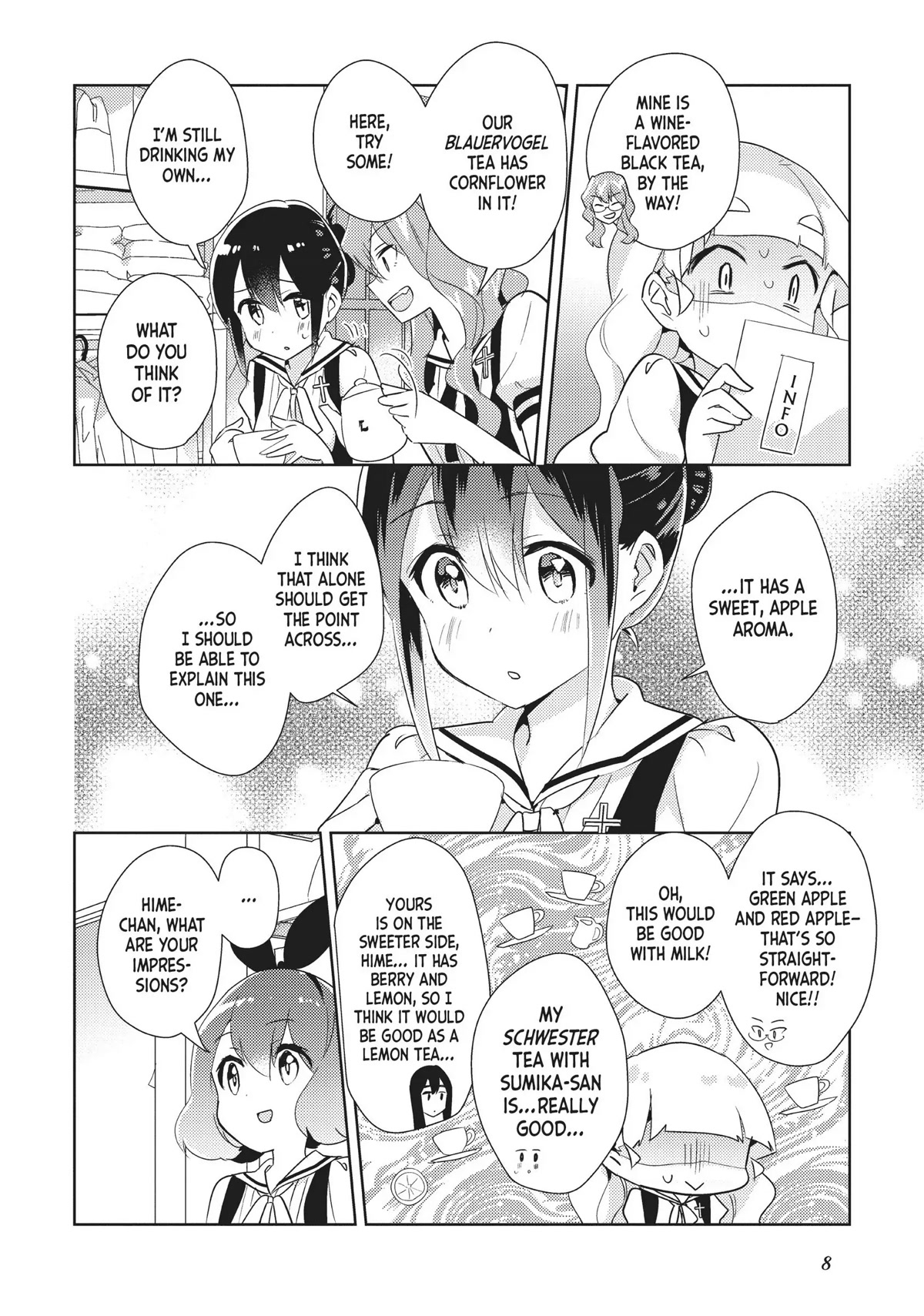 Watashi no Yuri wa Oshigoto desu! chapter 22 page 8