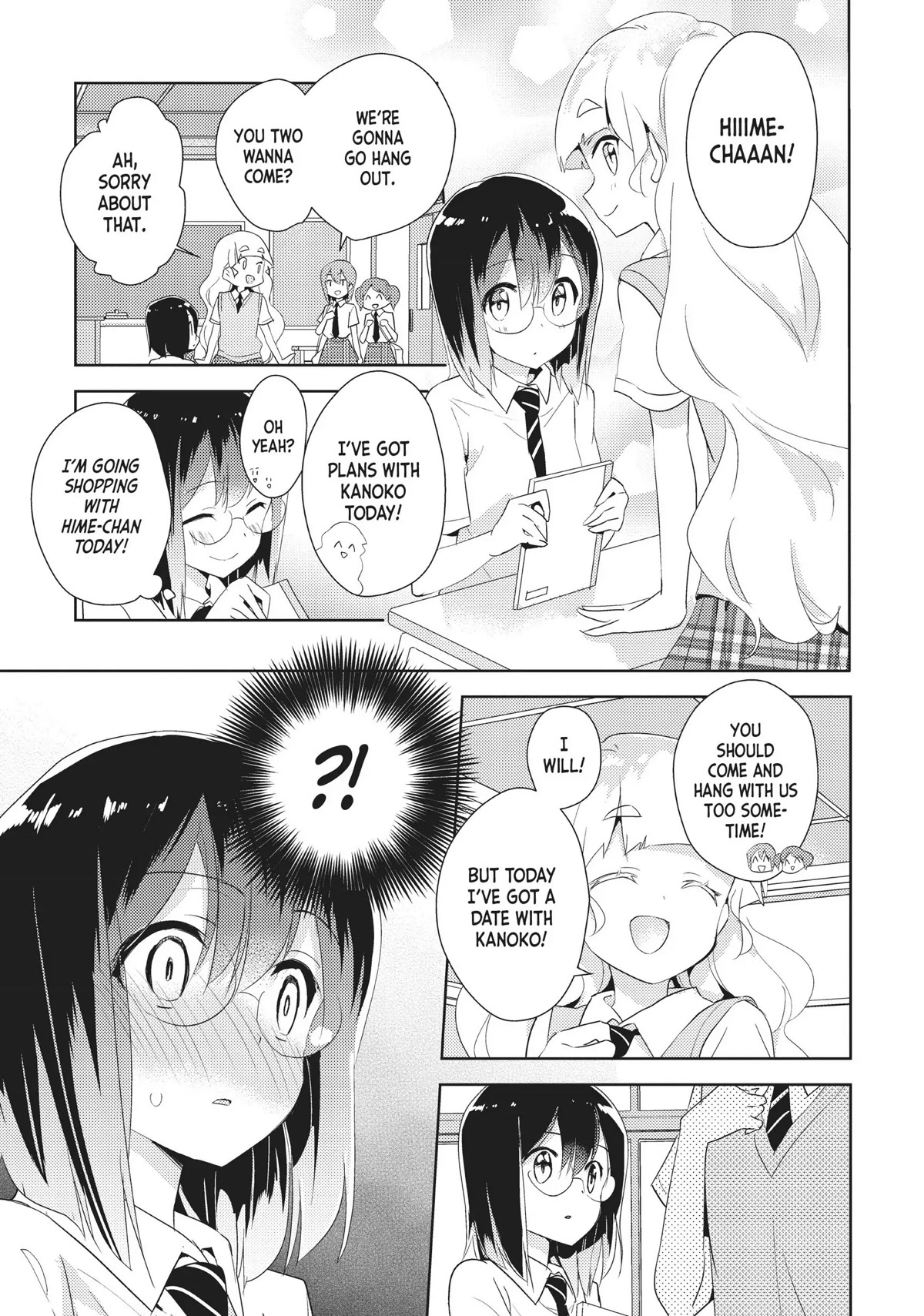 Watashi no Yuri wa Oshigoto desu! chapter 23 page 1