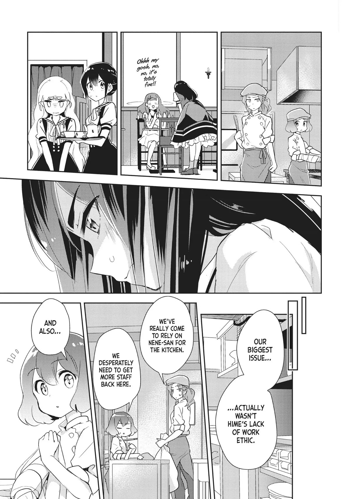 Watashi no Yuri wa Oshigoto desu! chapter 24 page 23