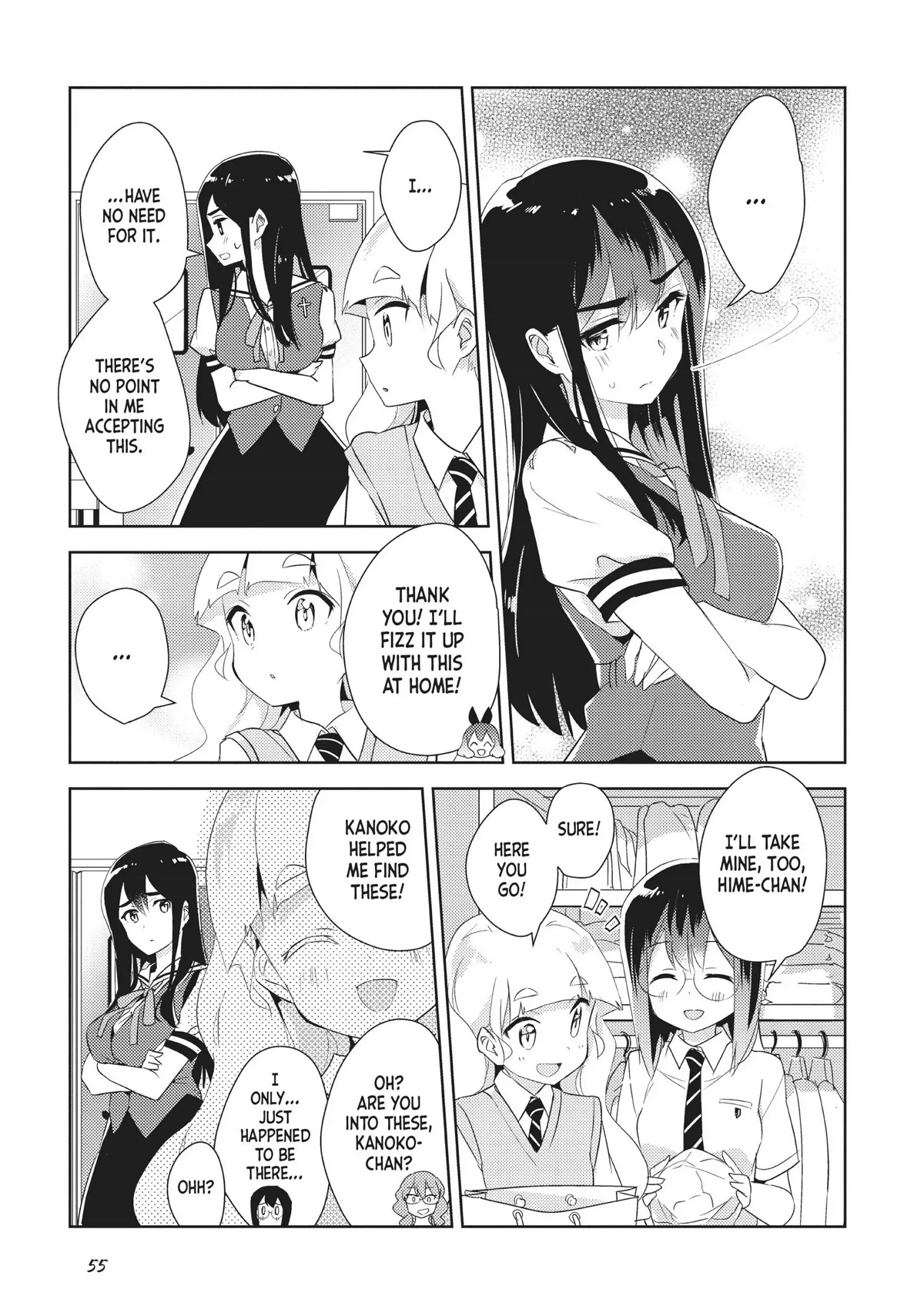 Watashi no Yuri wa Oshigoto desu! chapter 24 page 3
