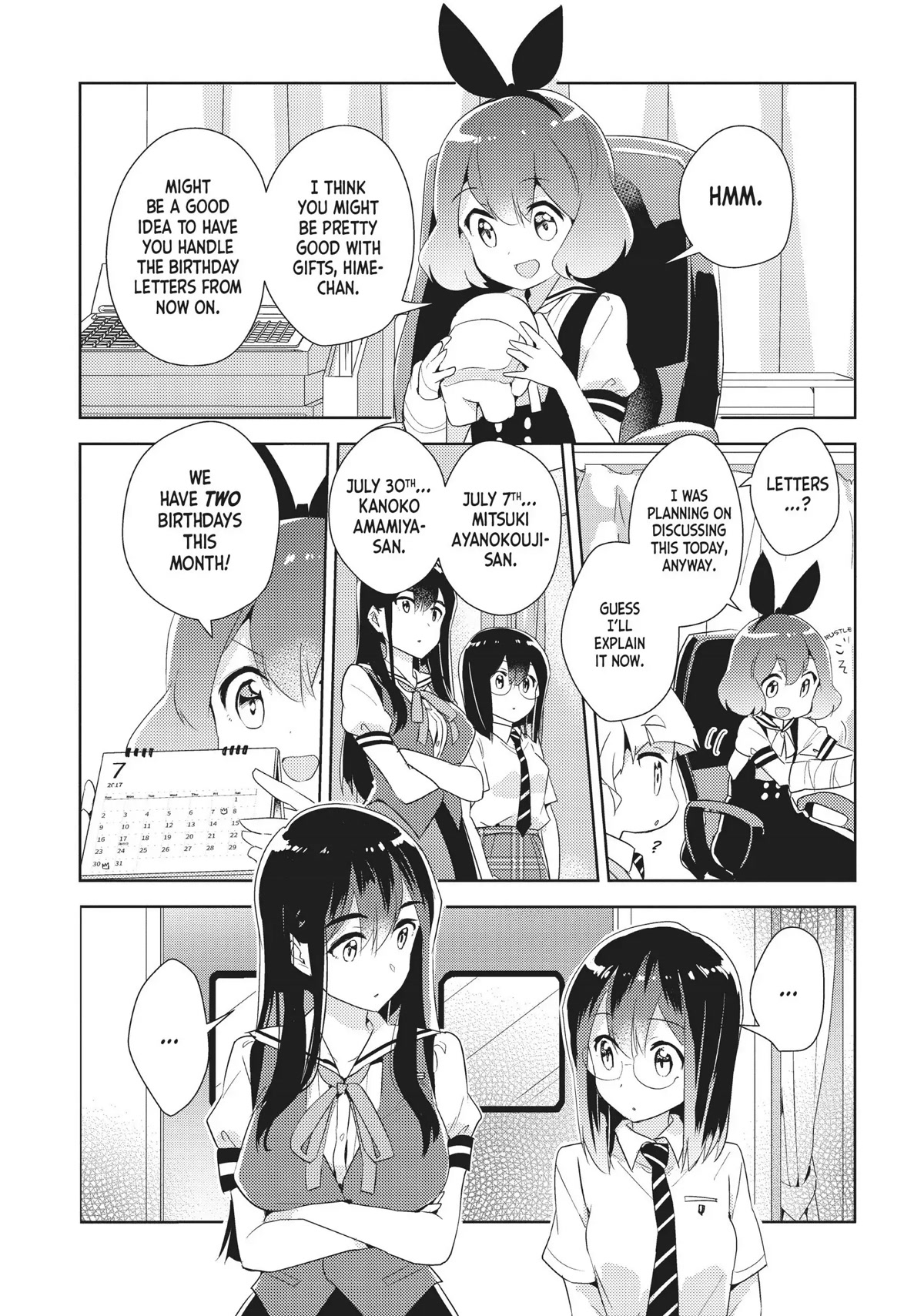 Watashi no Yuri wa Oshigoto desu! chapter 24 page 4