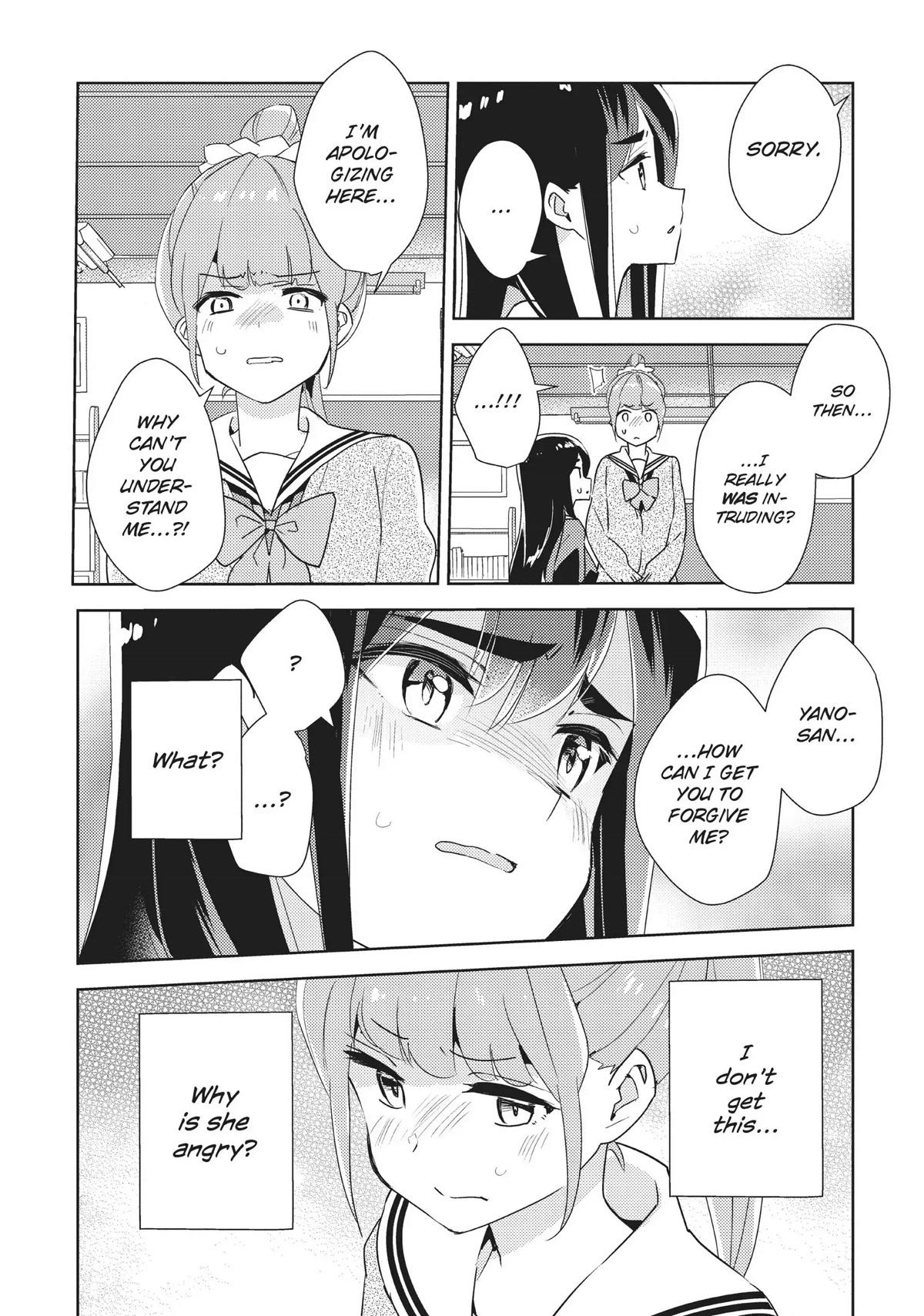 Watashi no Yuri wa Oshigoto desu! chapter 26 page 34