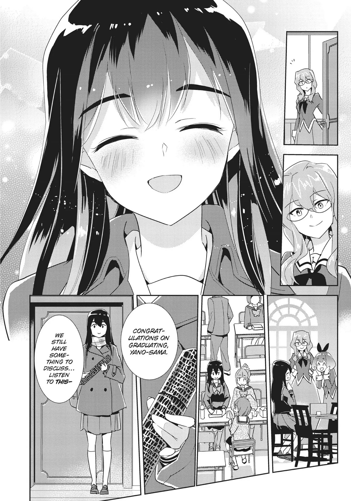 Watashi no Yuri wa Oshigoto desu! chapter 26 page 38