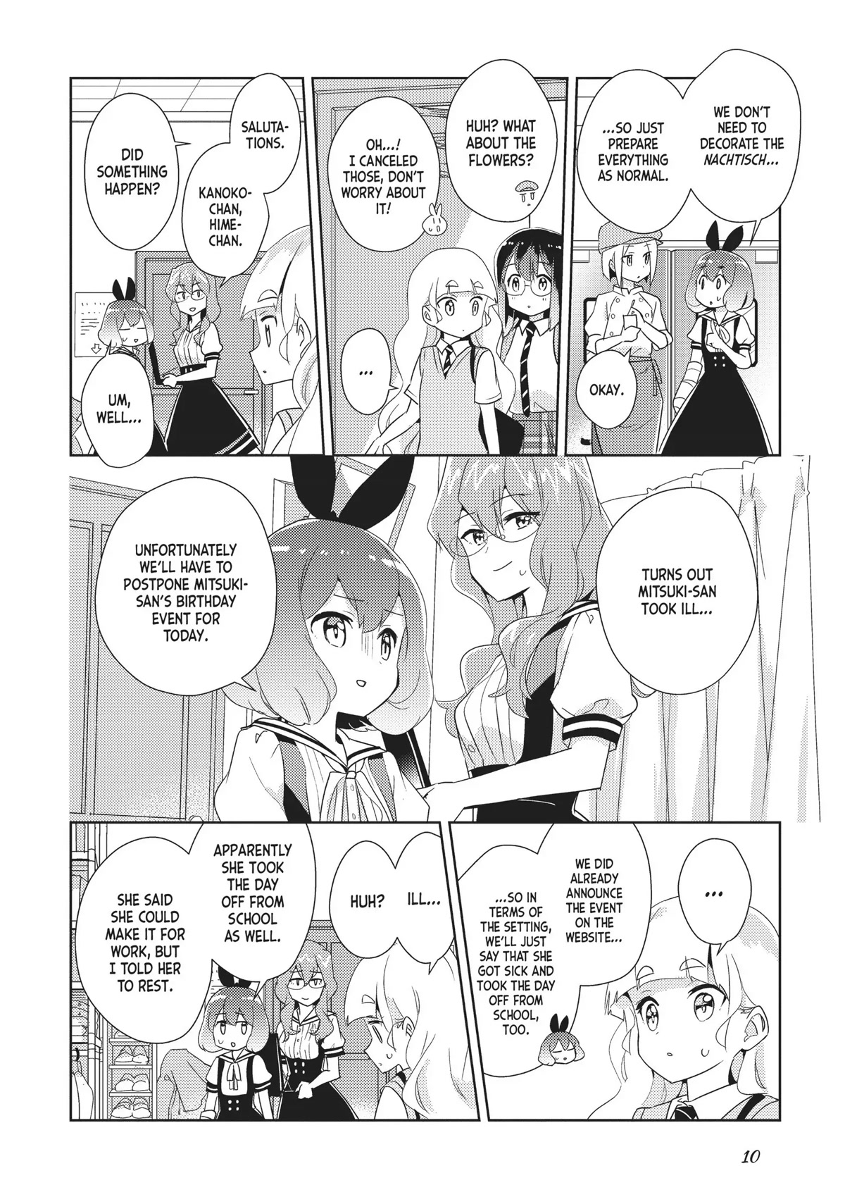 Watashi no Yuri wa Oshigoto desu! chapter 27 page 10