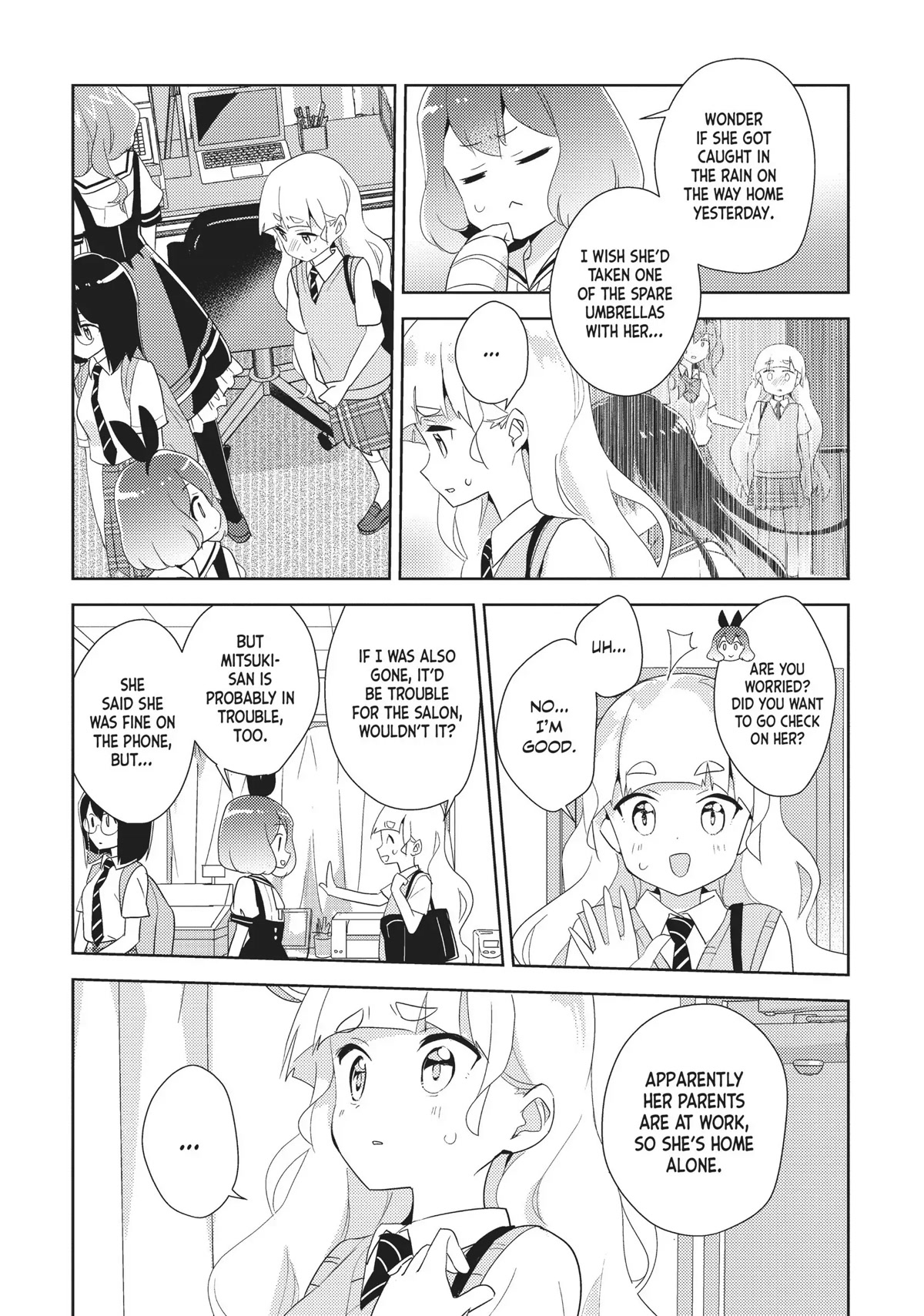 Watashi no Yuri wa Oshigoto desu! chapter 27 page 11