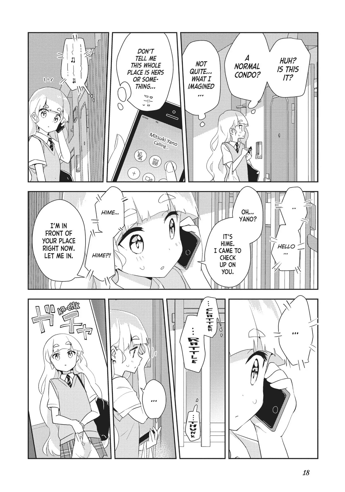 Watashi no Yuri wa Oshigoto desu! chapter 27 page 18