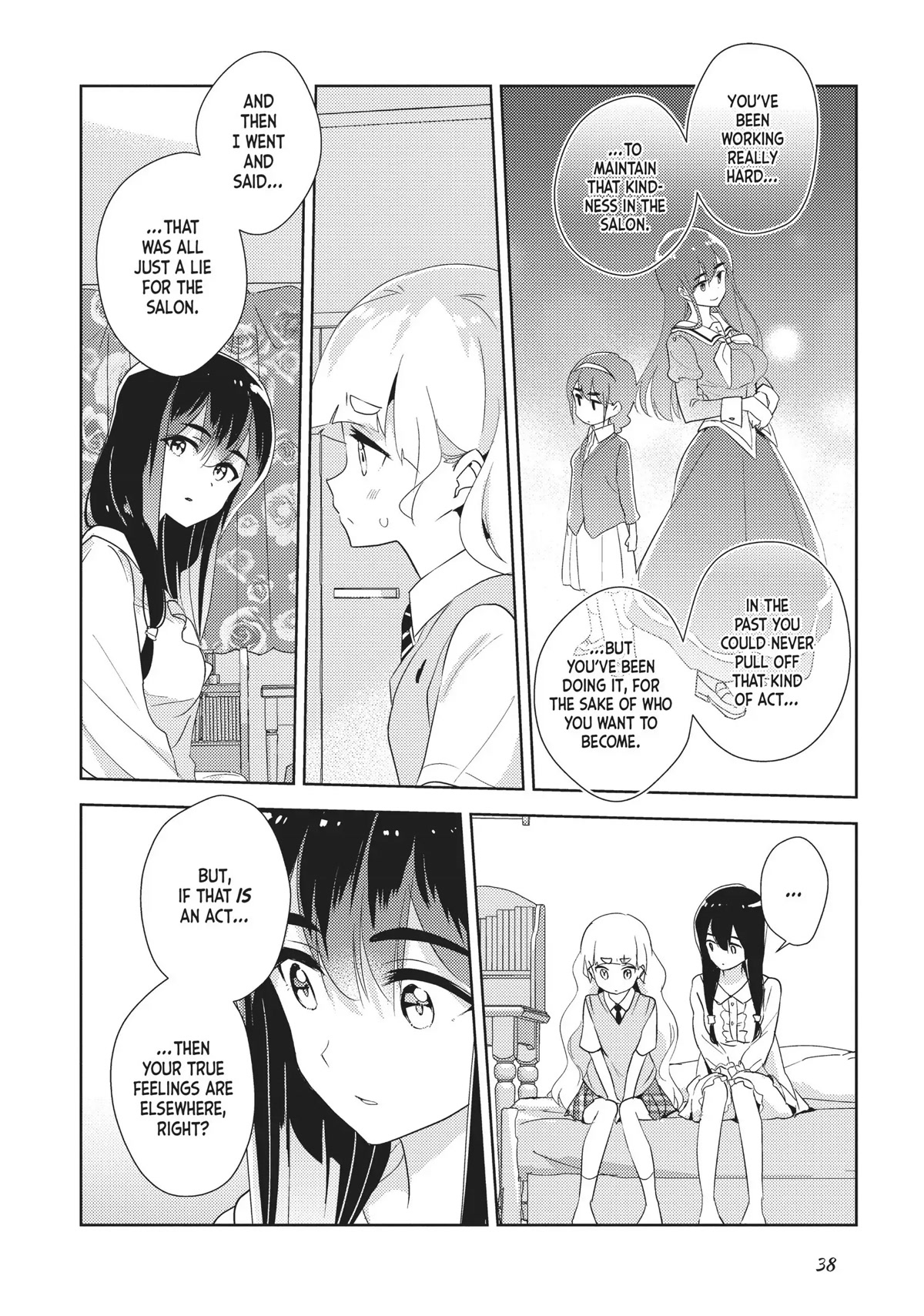 Watashi no Yuri wa Oshigoto desu! chapter 28 page 8