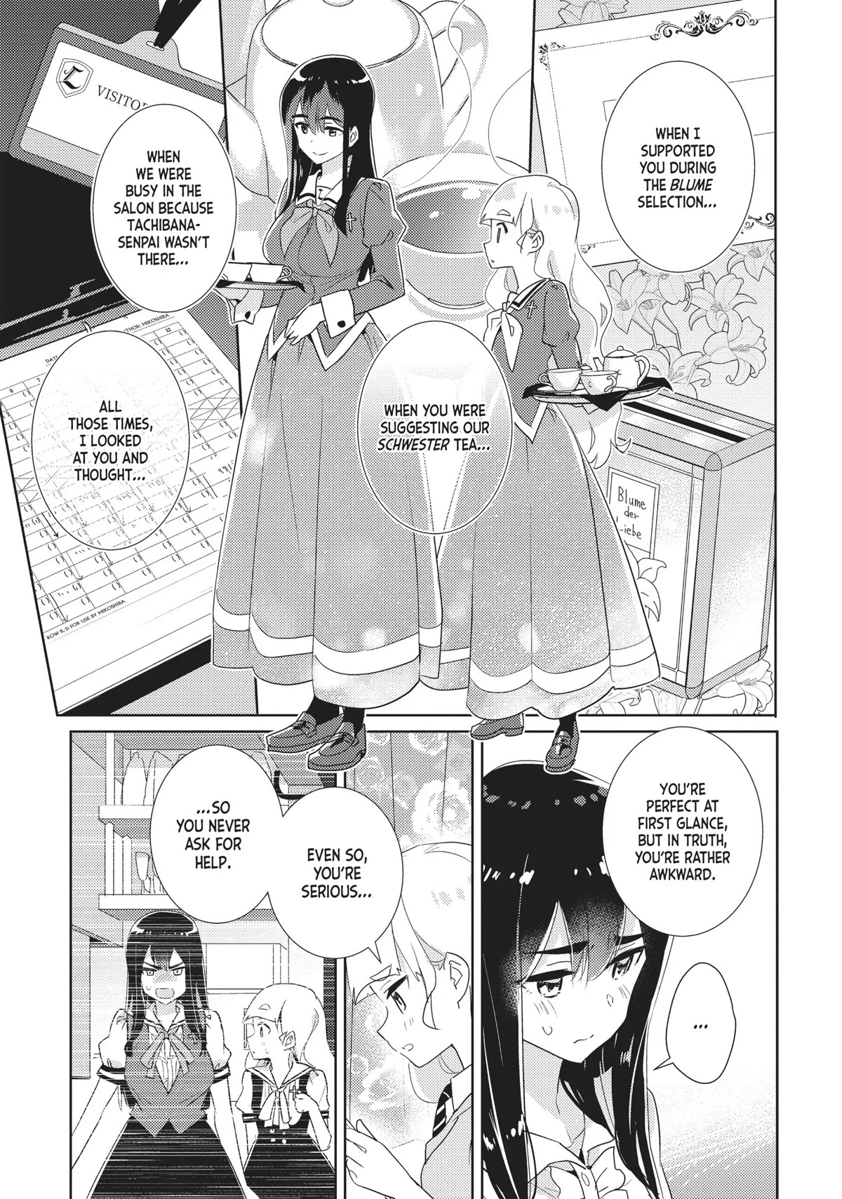 Watashi no Yuri wa Oshigoto desu! chapter 29 page 19