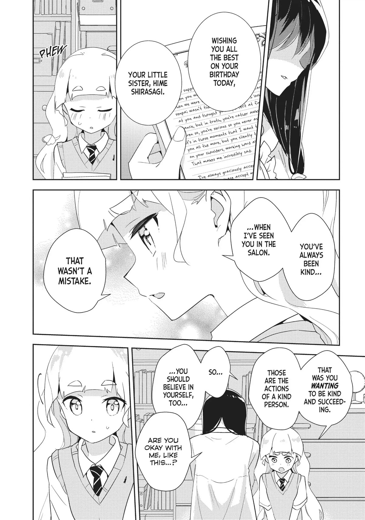Watashi no Yuri wa Oshigoto desu! chapter 29 page 22