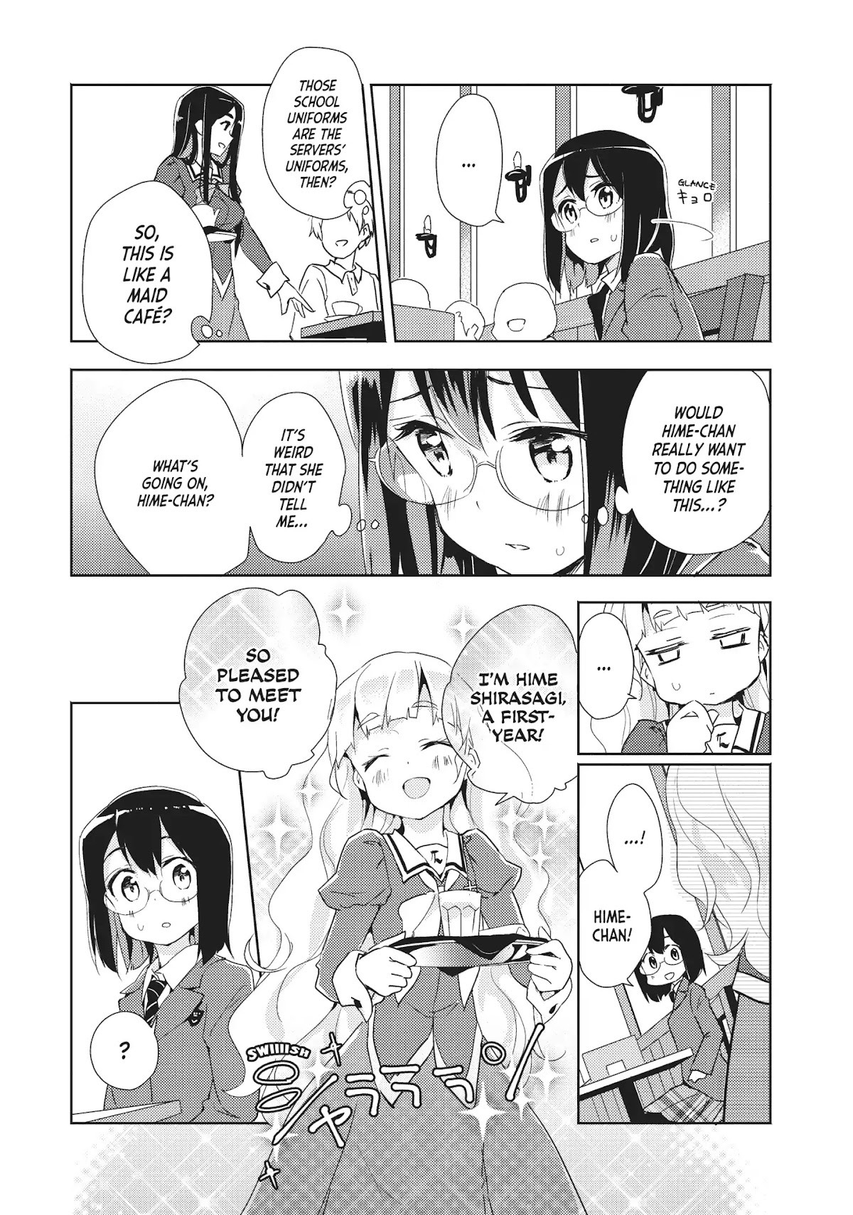 Watashi no Yuri wa Oshigoto desu! chapter 3 page 12