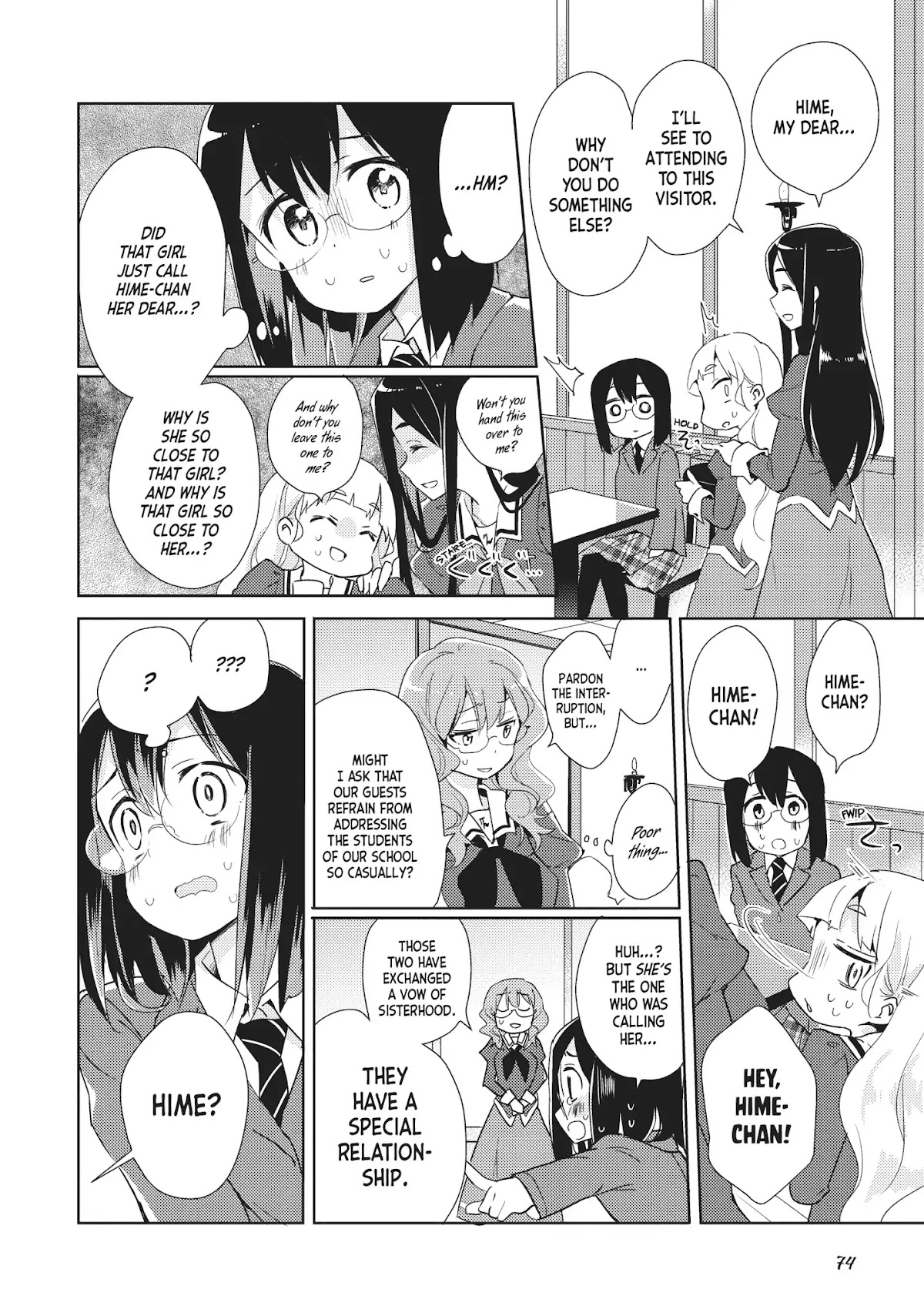 Watashi no Yuri wa Oshigoto desu! chapter 3 page 14