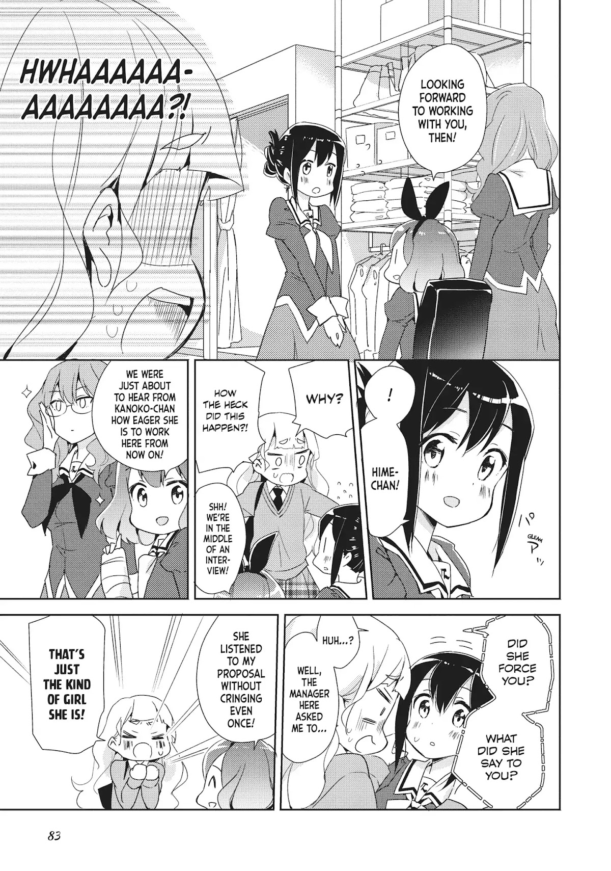 Watashi no Yuri wa Oshigoto desu! chapter 3 page 23