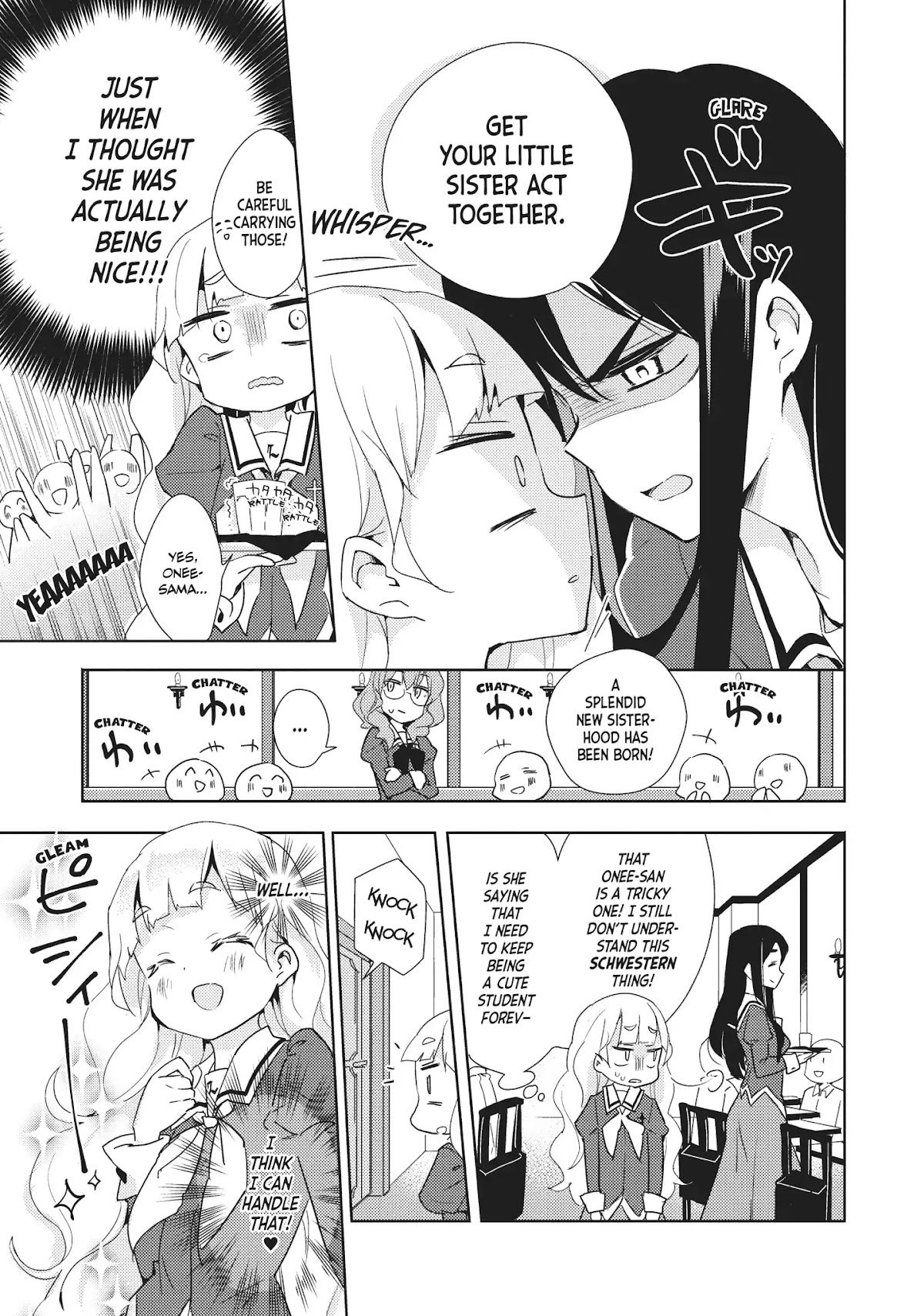 Watashi no Yuri wa Oshigoto desu! chapter 3 page 9