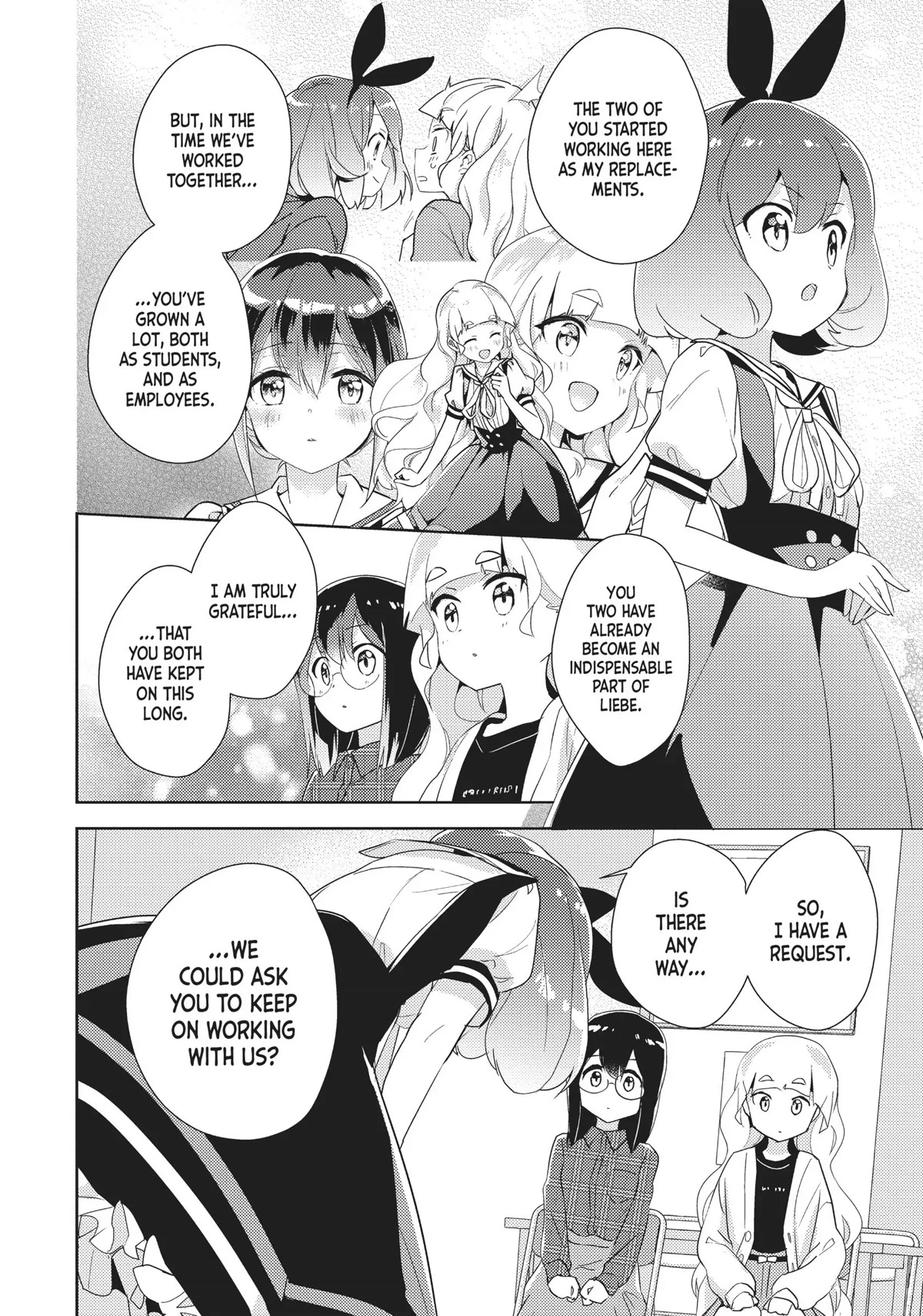 Watashi no Yuri wa Oshigoto desu! chapter 31 page 10