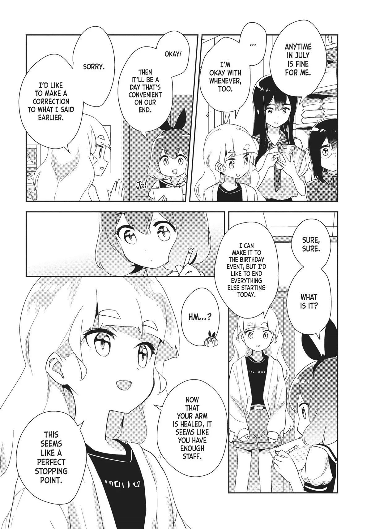 Watashi no Yuri wa Oshigoto desu! chapter 31 page 27