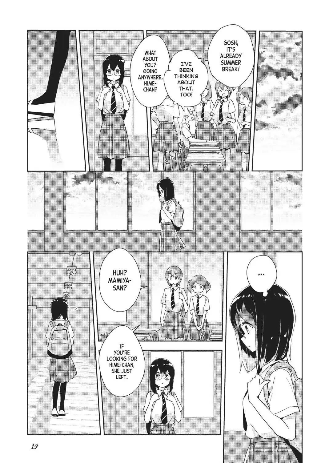 Watashi no Yuri wa Oshigoto desu! chapter 32 page 19