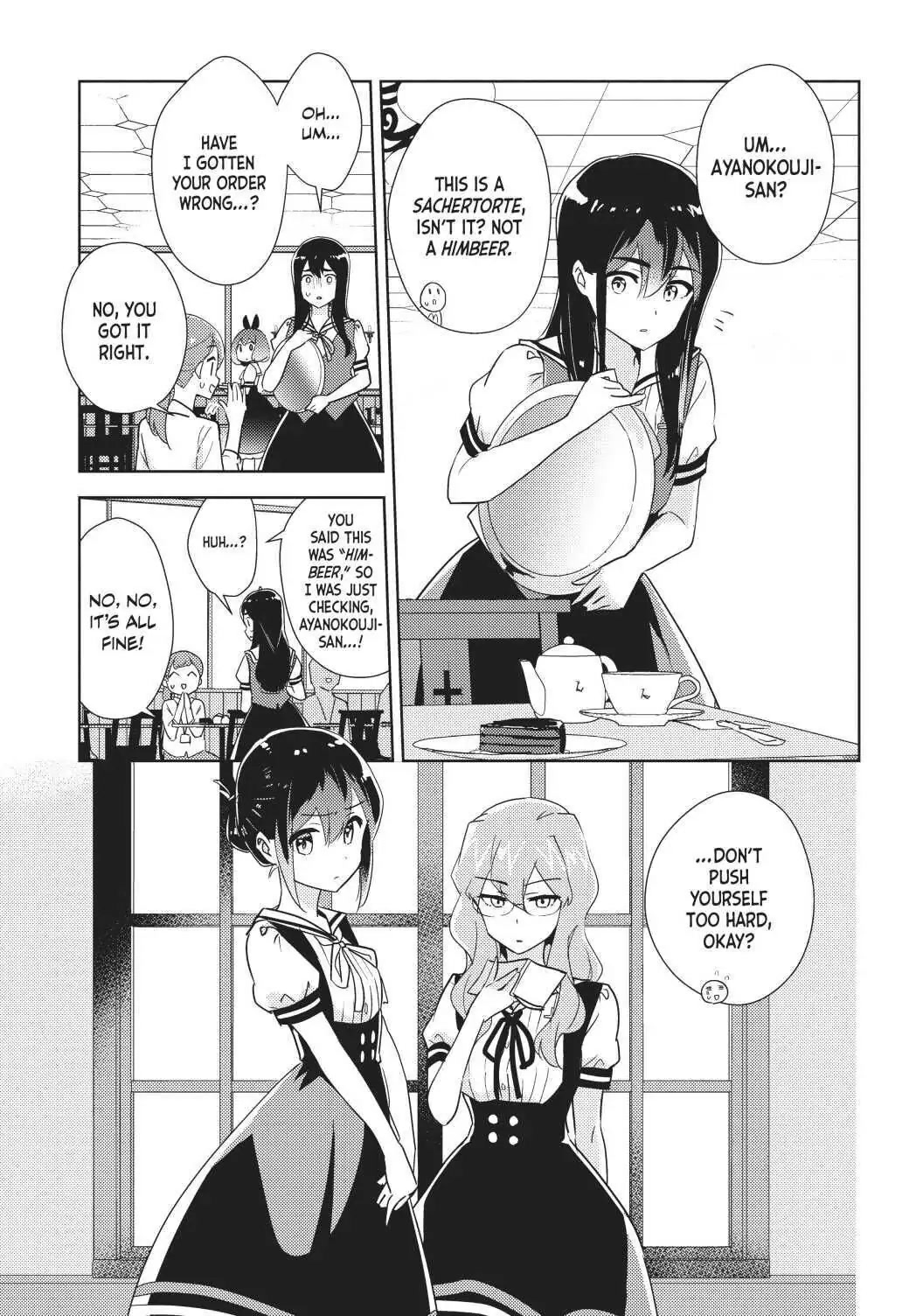 Watashi no Yuri wa Oshigoto desu! chapter 32 page 25