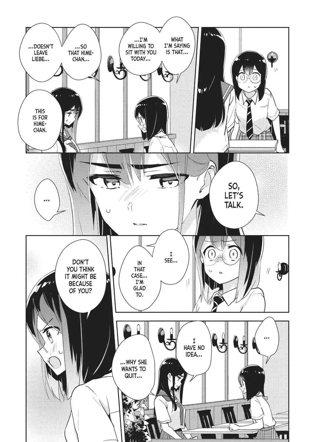 Watashi no Yuri wa Oshigoto desu! chapter 33 page 12