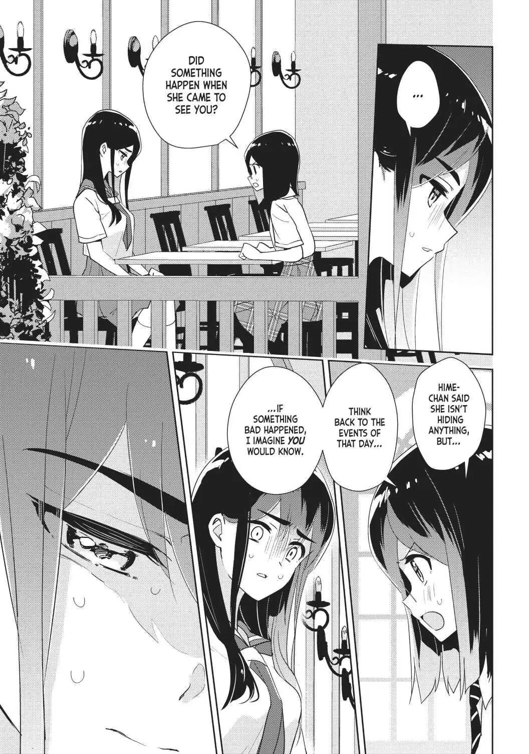 Watashi no Yuri wa Oshigoto desu! chapter 33 page 14