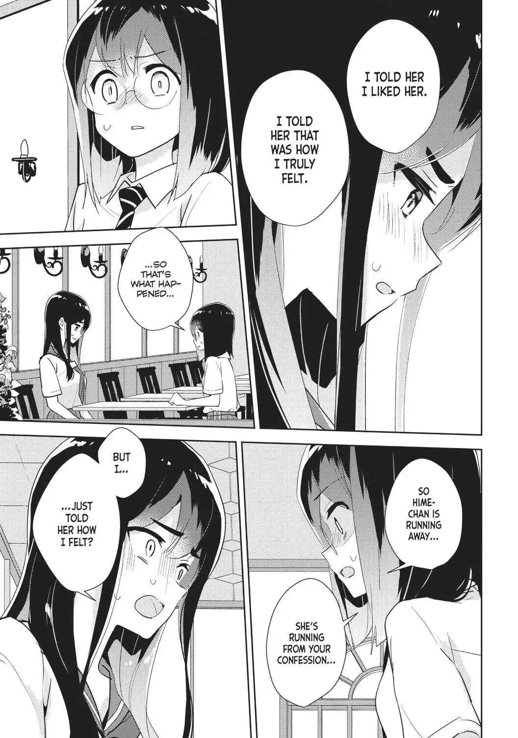 Watashi no Yuri wa Oshigoto desu! chapter 33 page 16
