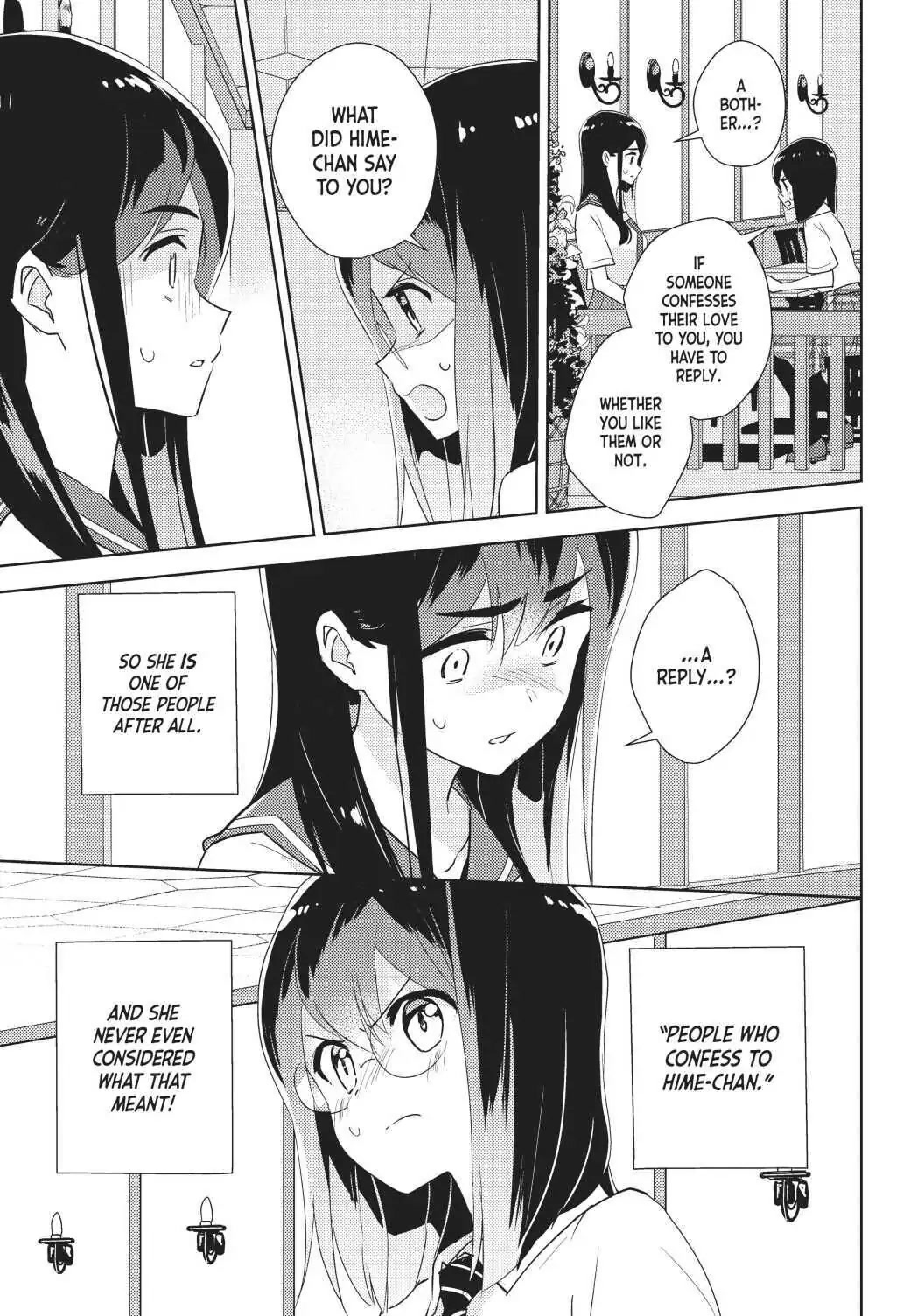 Watashi no Yuri wa Oshigoto desu! chapter 33 page 18