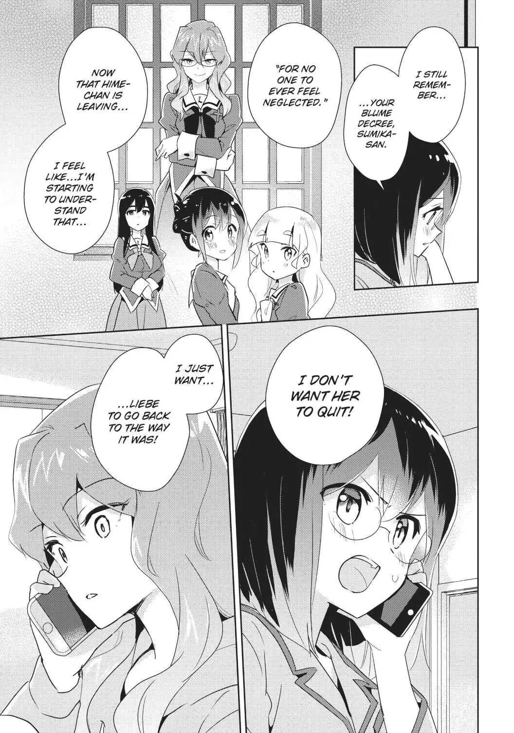 Watashi no Yuri wa Oshigoto desu! chapter 33 page 8