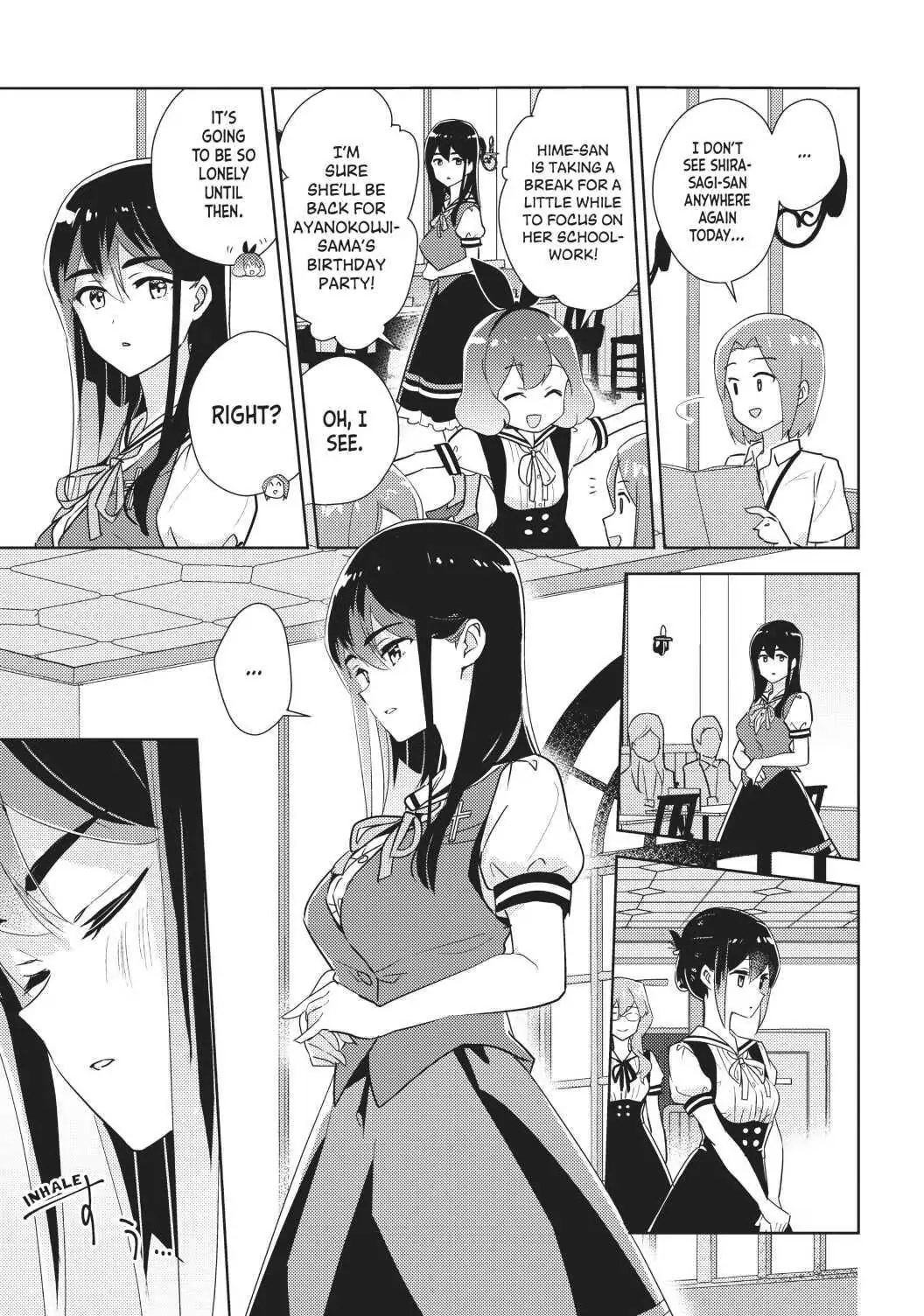 Watashi no Yuri wa Oshigoto desu! chapter 34 page 14