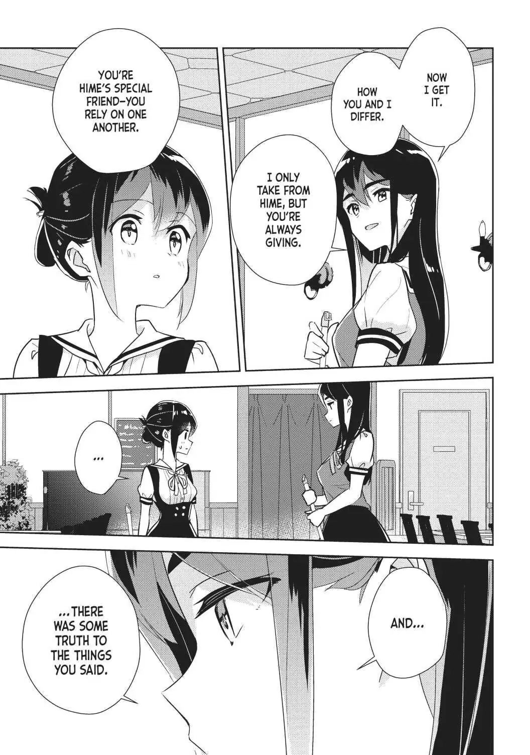 Watashi no Yuri wa Oshigoto desu! chapter 34 page 22