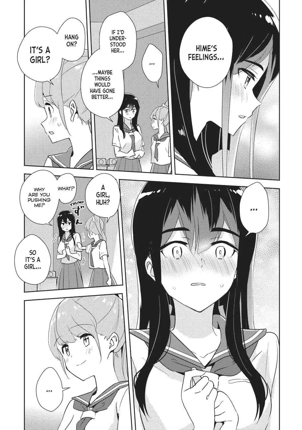 Watashi no Yuri wa Oshigoto desu! chapter 34 page 8