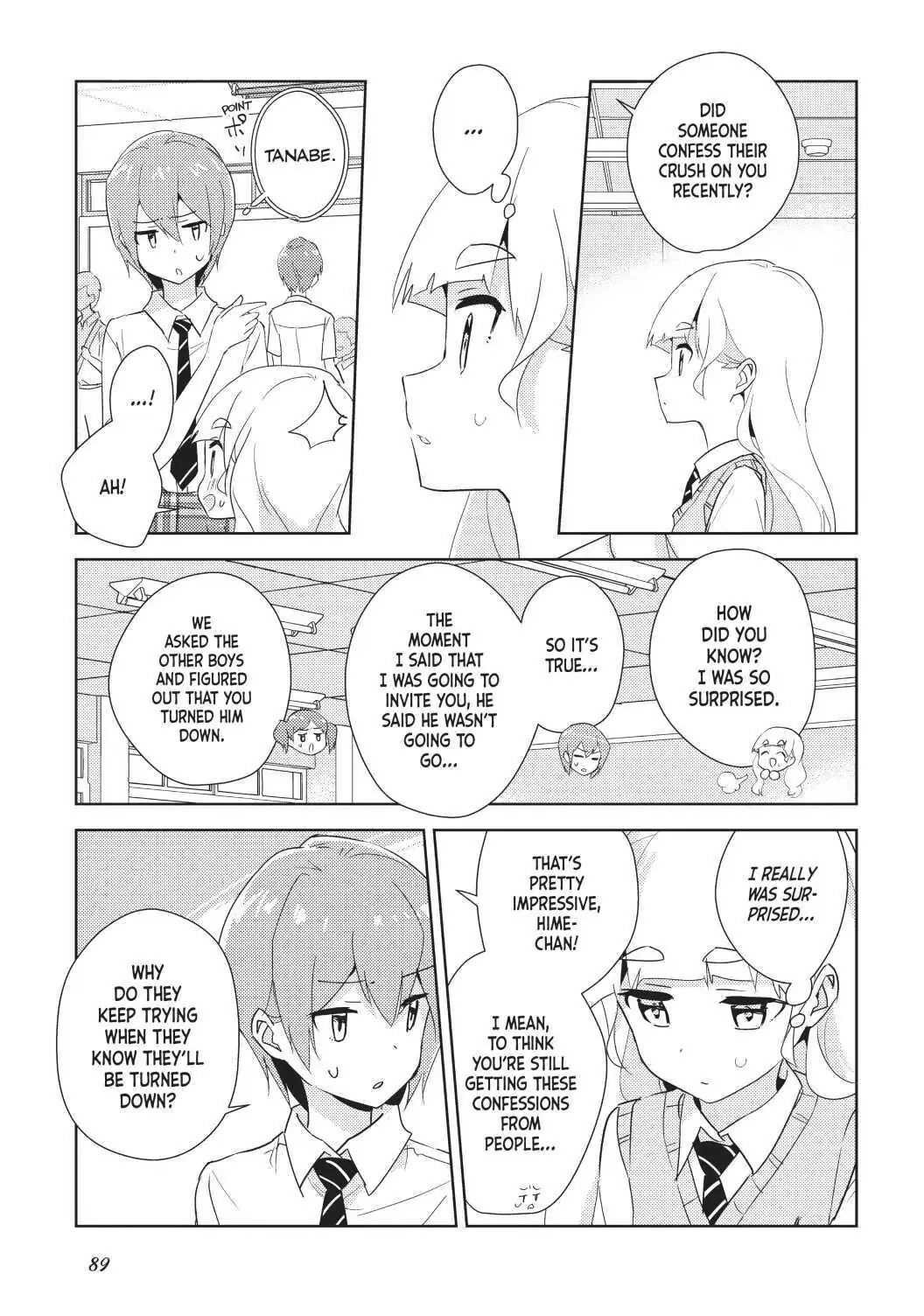 Watashi no Yuri wa Oshigoto desu! chapter 35 page 4