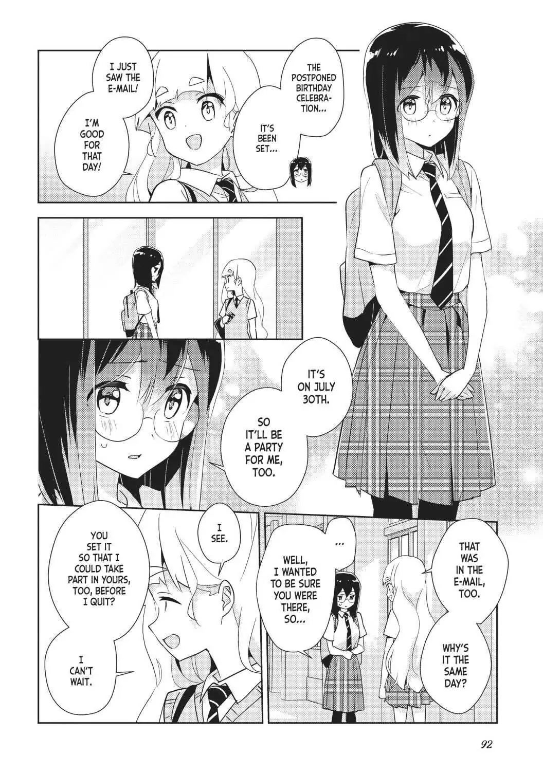 Watashi no Yuri wa Oshigoto desu! chapter 35 page 7