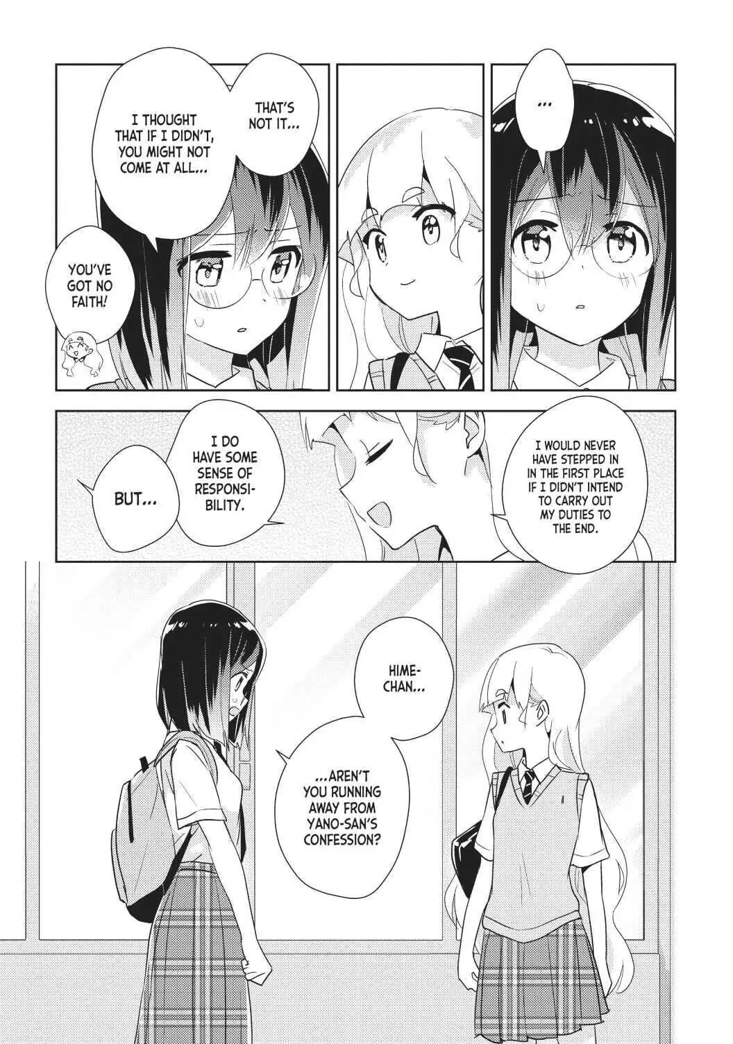Watashi no Yuri wa Oshigoto desu! chapter 35 page 8