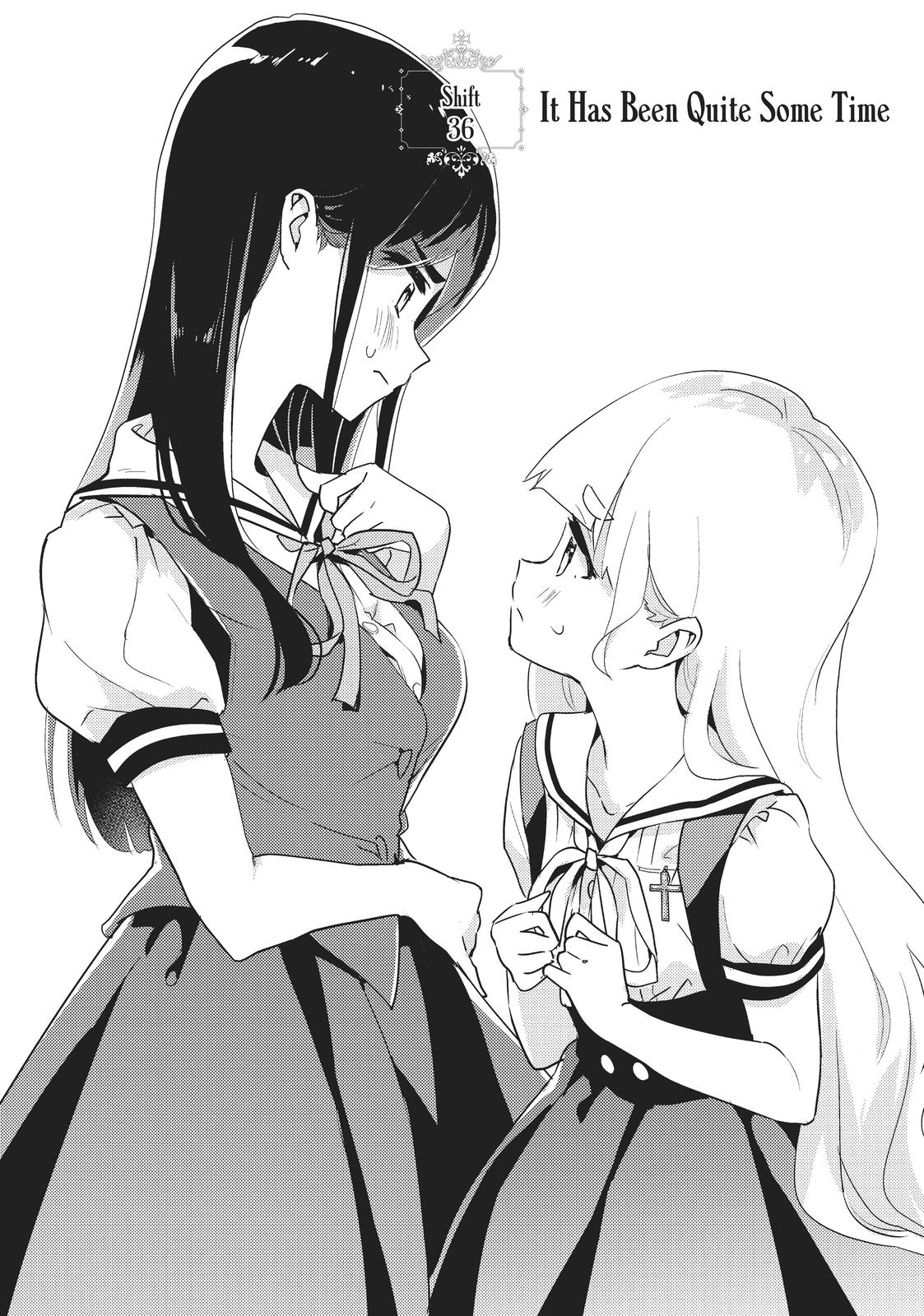 Watashi no Yuri wa Oshigoto desu! chapter 36 page 1