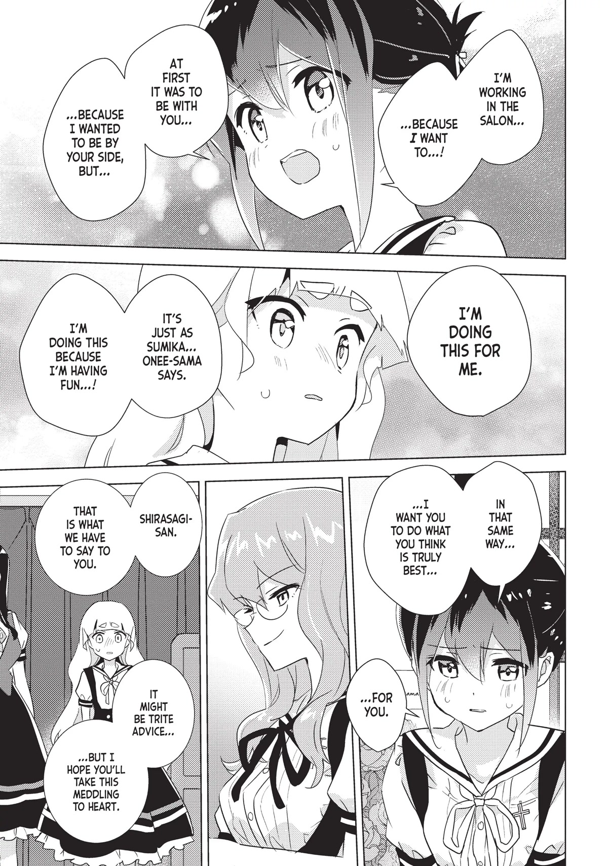 Watashi no Yuri wa Oshigoto desu! chapter 37 page 24