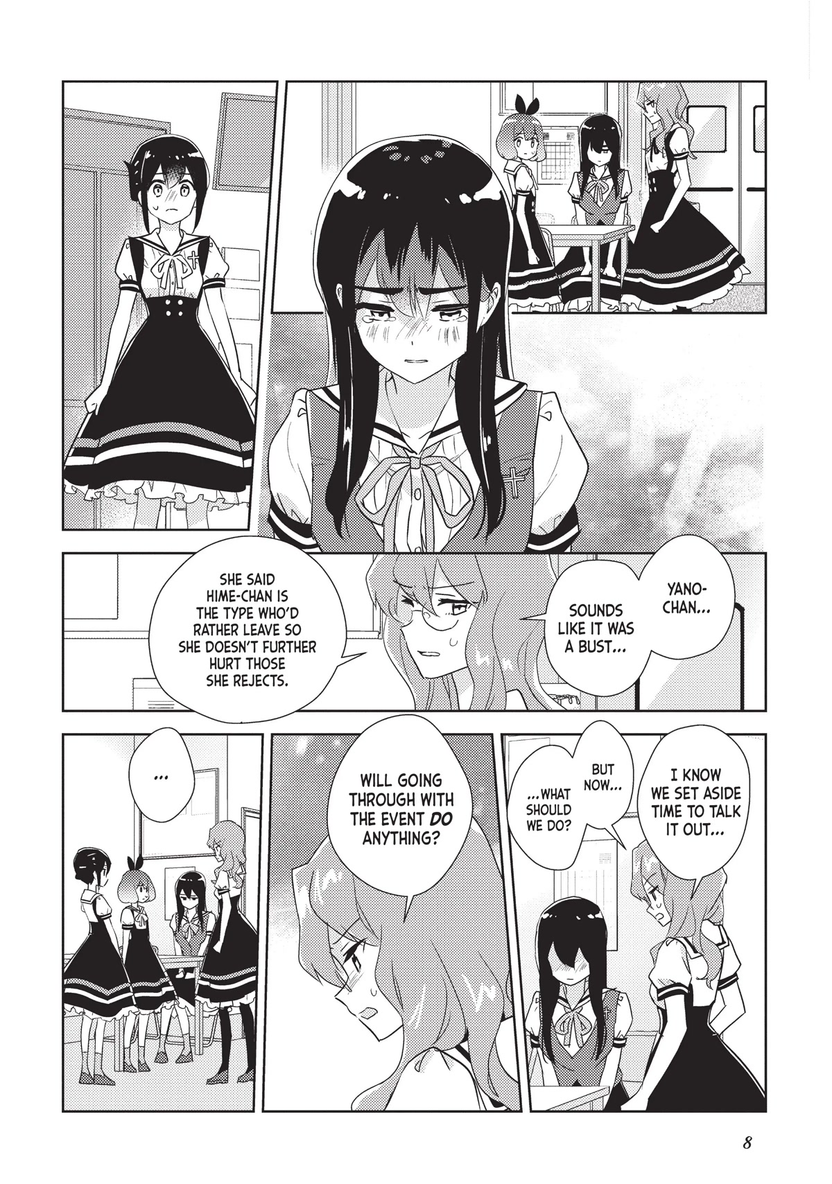 Watashi no Yuri wa Oshigoto desu! chapter 37 page 9