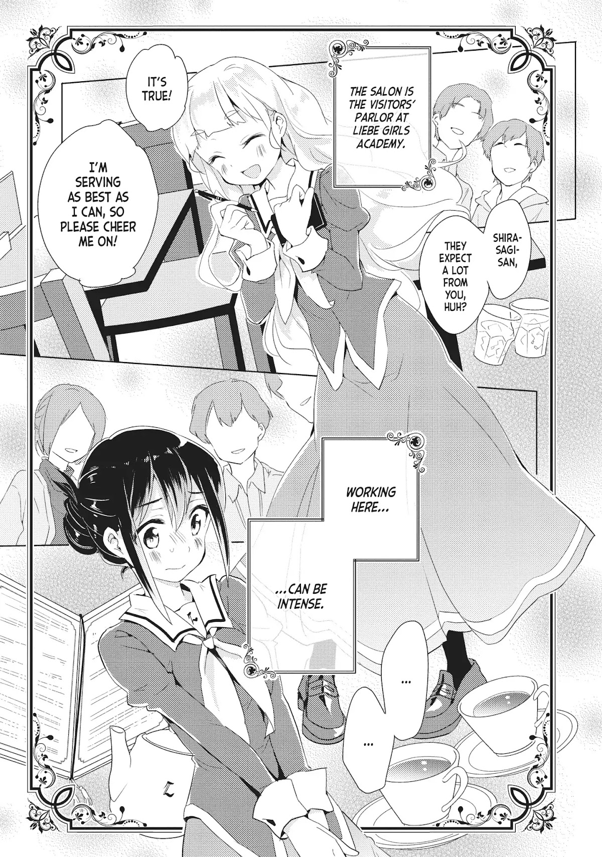 Watashi no Yuri wa Oshigoto desu! chapter 4 page 1