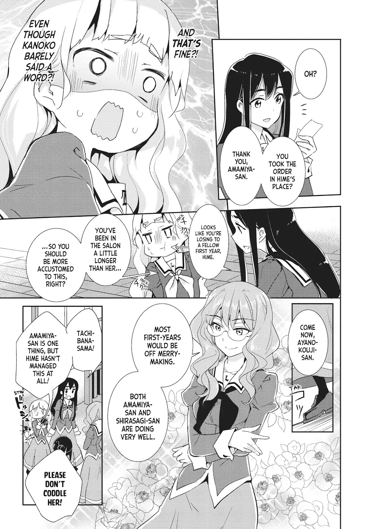 Watashi no Yuri wa Oshigoto desu! chapter 4 page 11