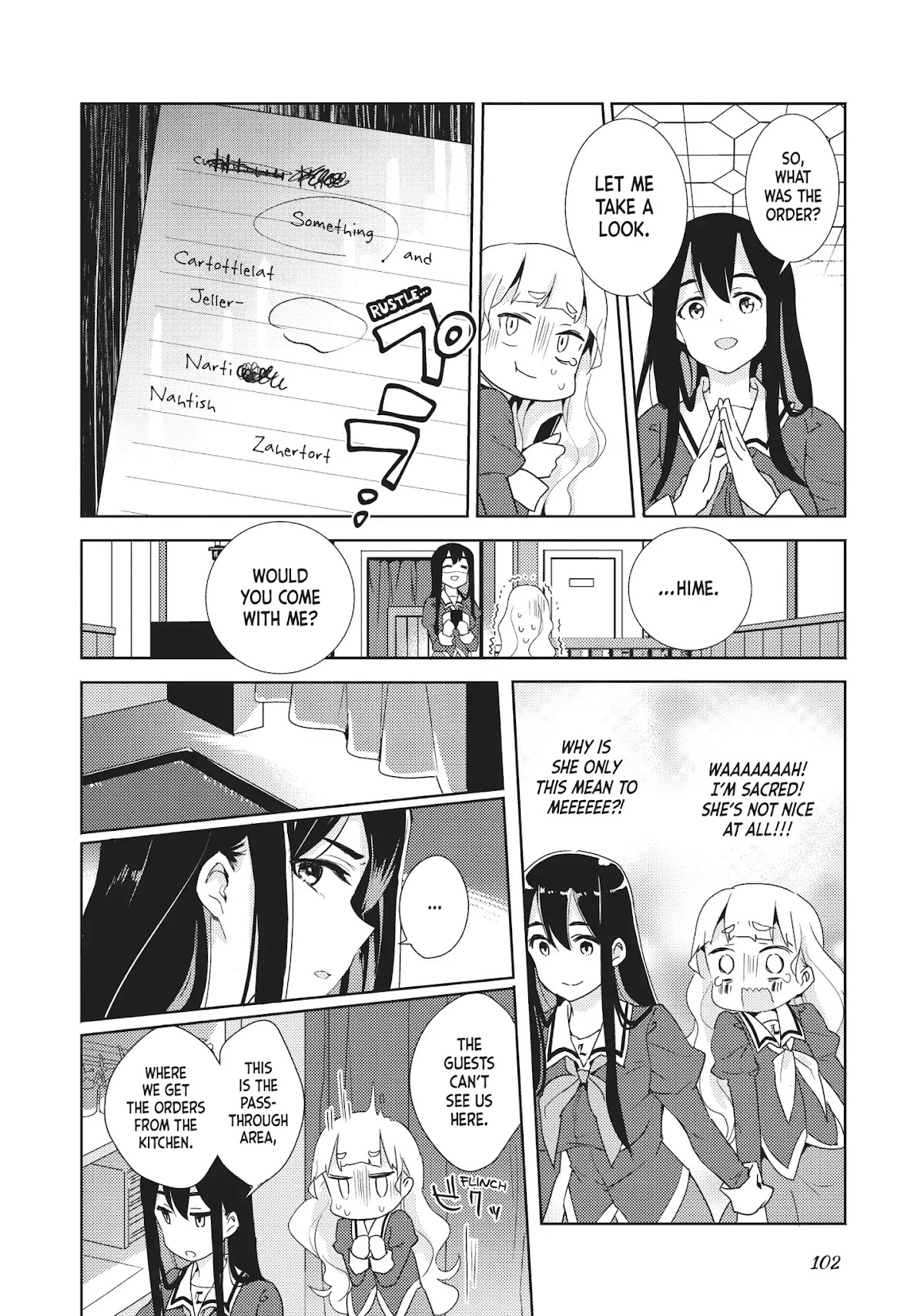 Watashi no Yuri wa Oshigoto desu! chapter 4 page 18