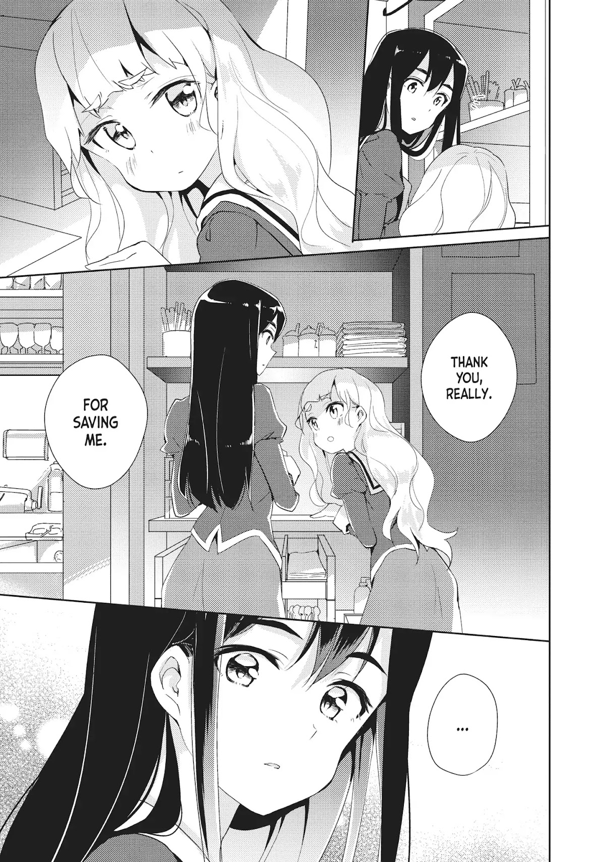 Watashi no Yuri wa Oshigoto desu! chapter 4 page 21