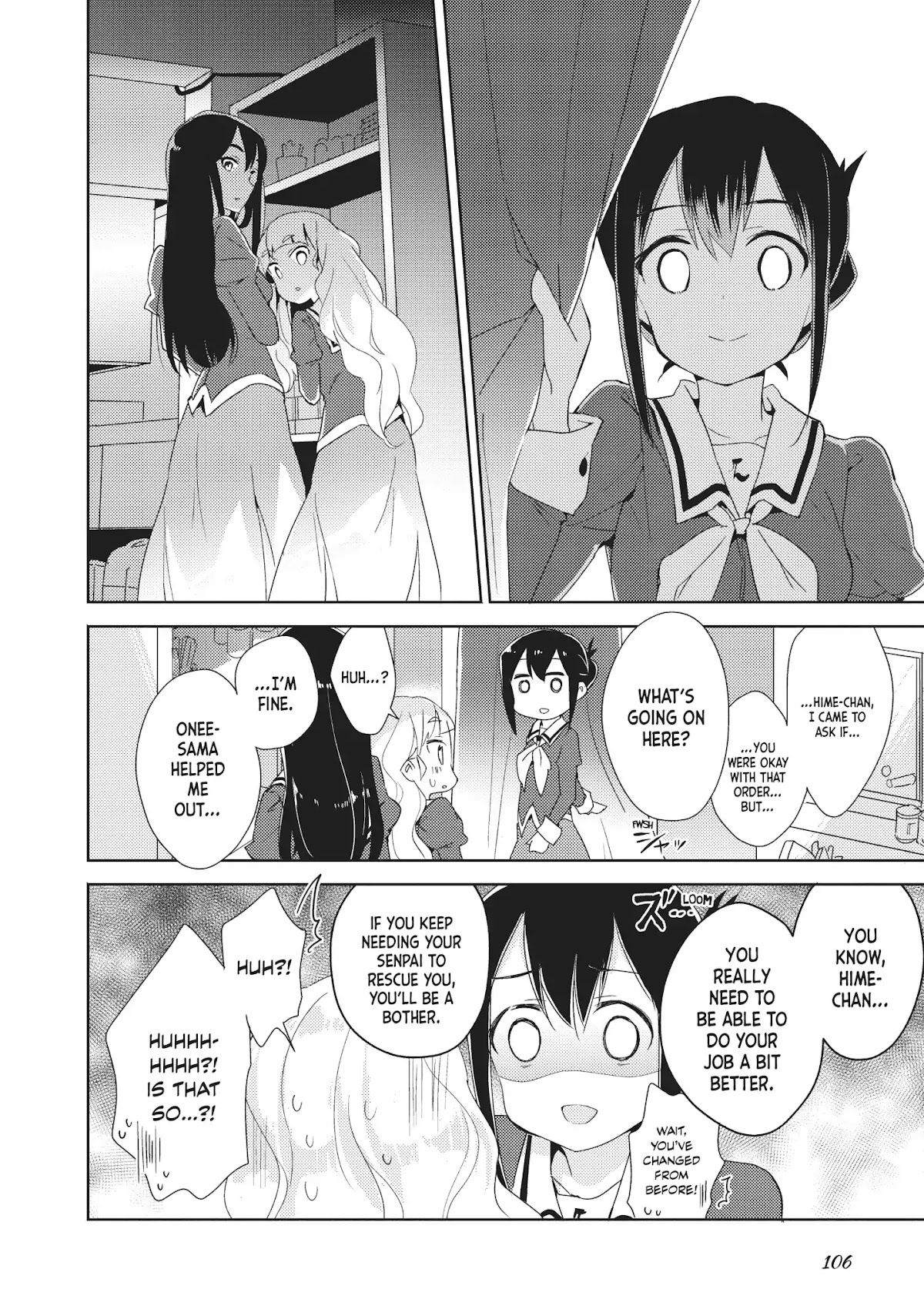 Watashi no Yuri wa Oshigoto desu! chapter 4 page 22