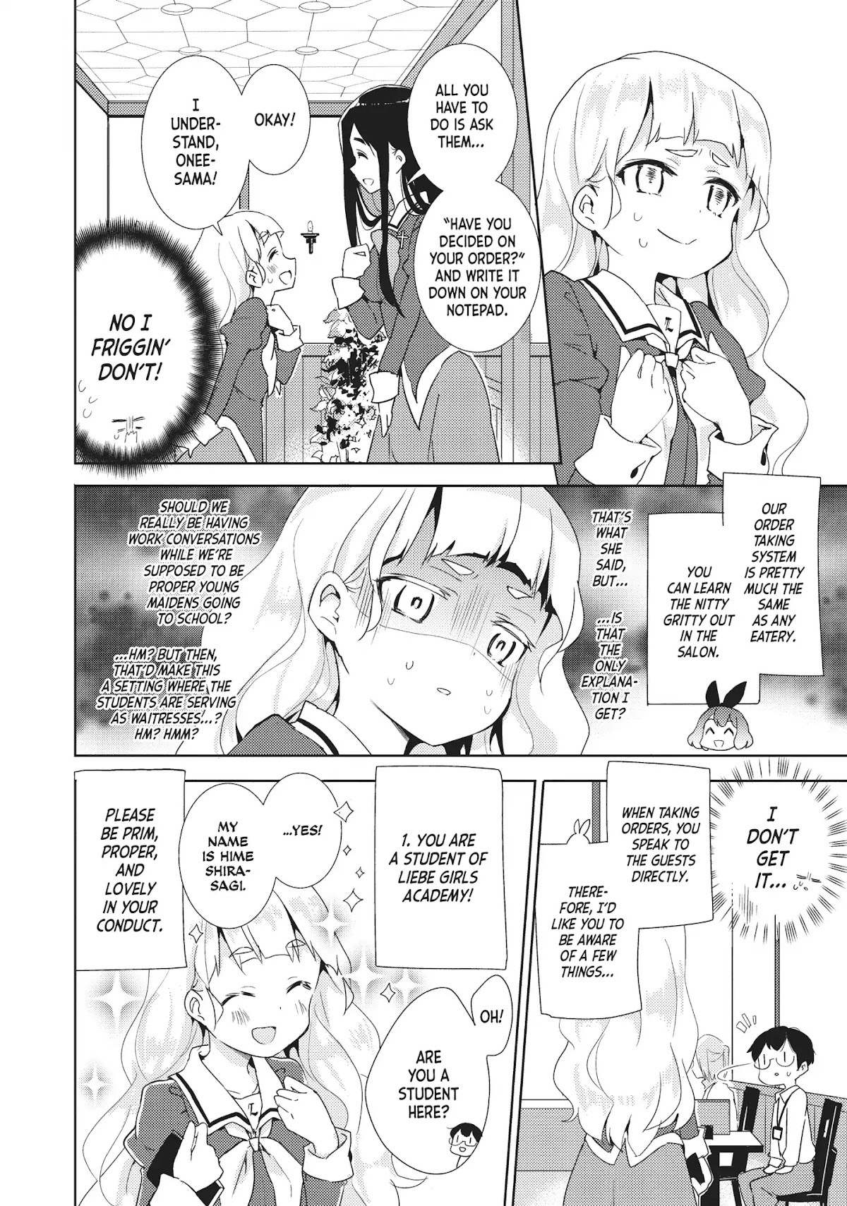 Watashi no Yuri wa Oshigoto desu! chapter 4 page 8