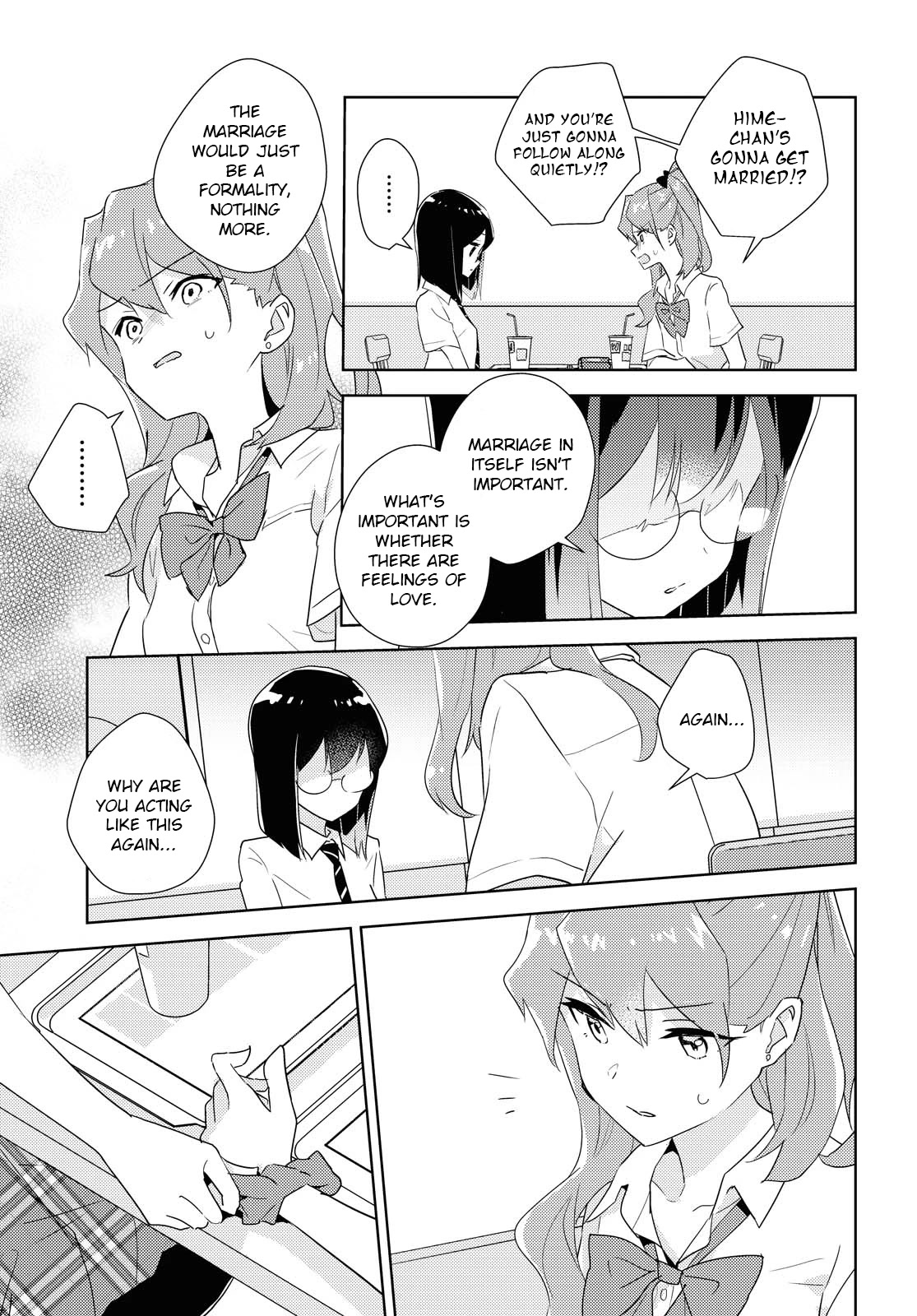 Watashi no Yuri wa Oshigoto desu! chapter 43 page 21