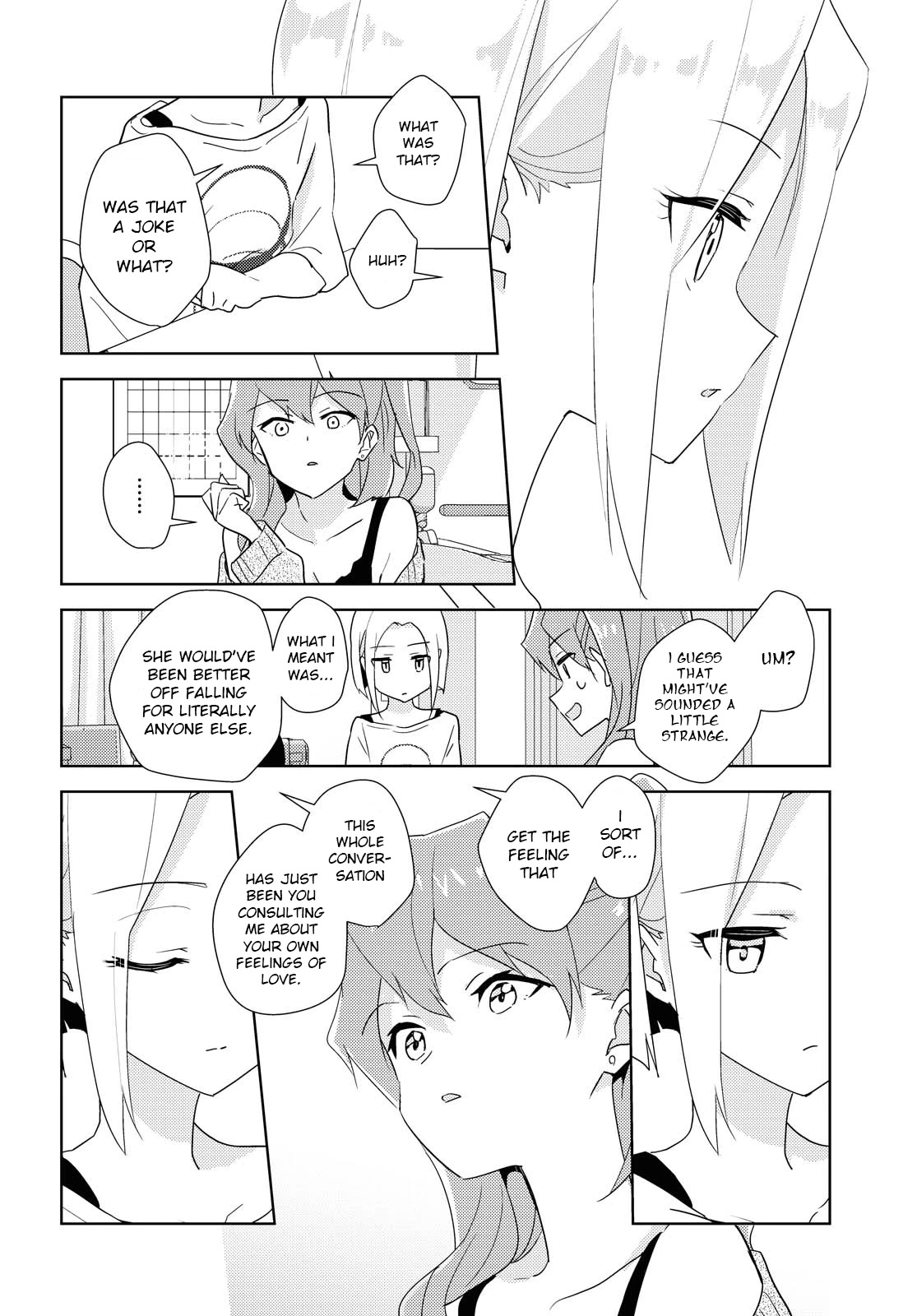 Watashi no Yuri wa Oshigoto desu! chapter 44 page 8