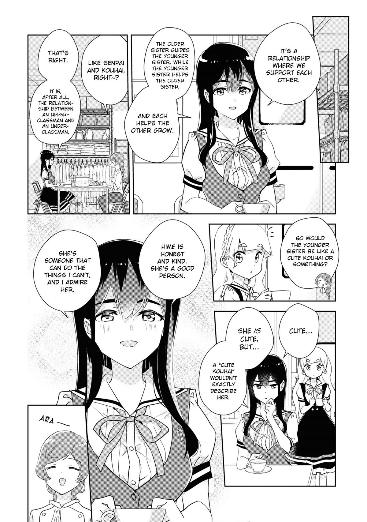 Watashi no Yuri wa Oshigoto desu! chapter 46.5 page 3
