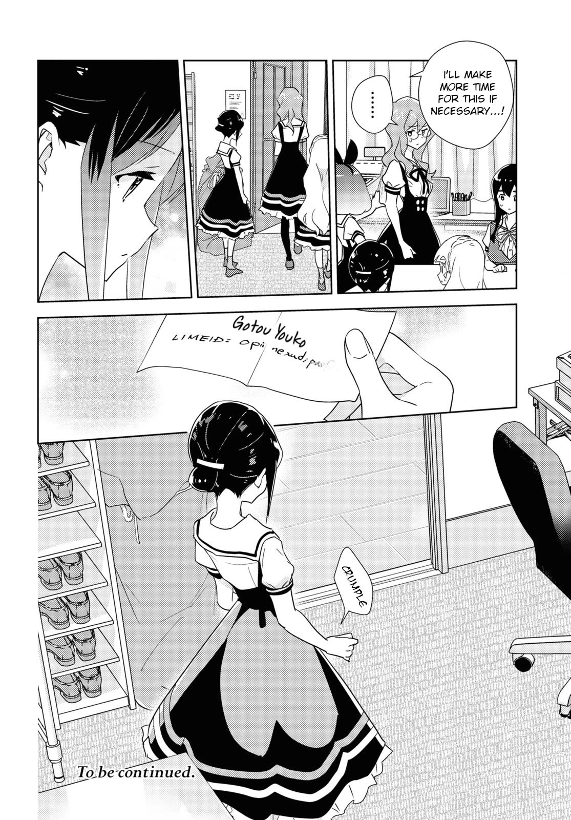 Watashi no Yuri wa Oshigoto desu! chapter 46 page 34