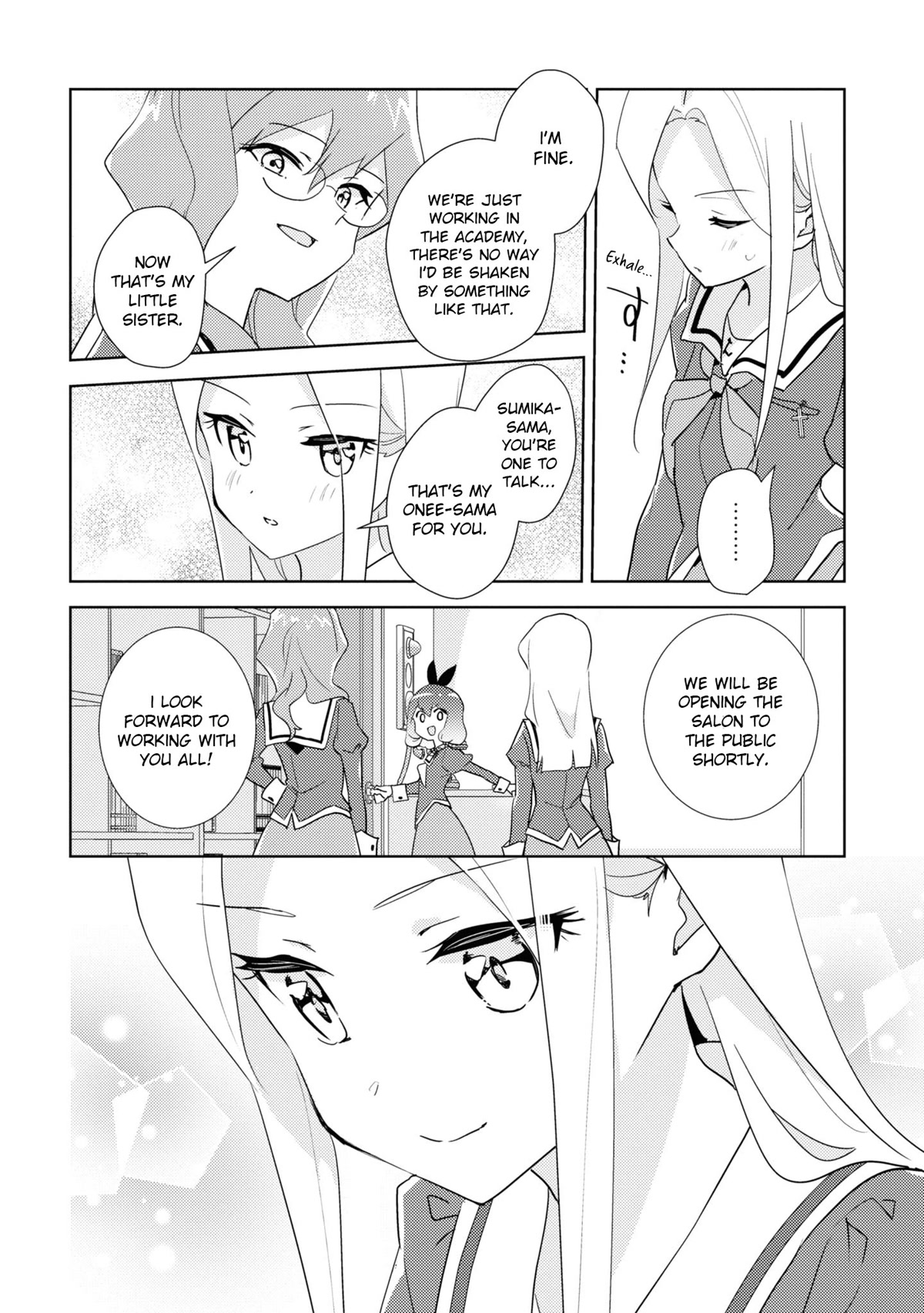 Watashi no Yuri wa Oshigoto desu! chapter 47 page 24