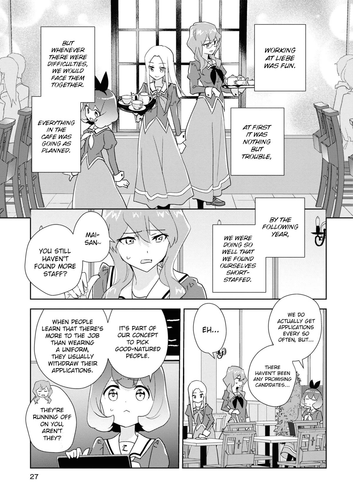 Watashi no Yuri wa Oshigoto desu! chapter 47 page 25